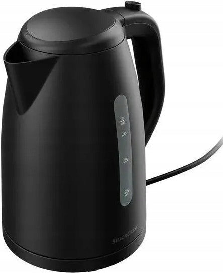 Electric Kettle 2200 W 1,7L Rotating Base, Black EAN (GTIN) 4056233314465