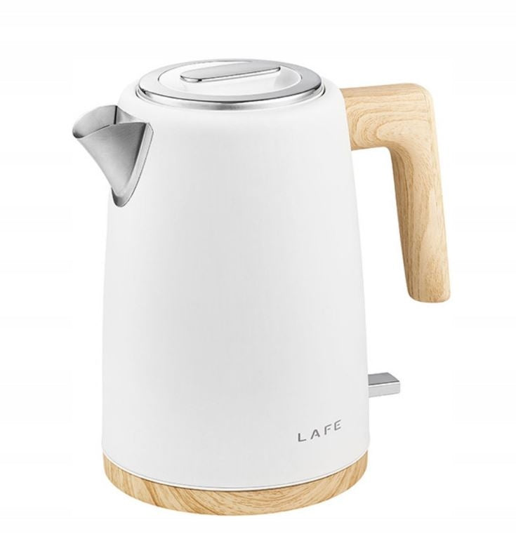 Electric Kettle LAFE Scandi Pro White Boho 2200W 1,7L Steel STRIX