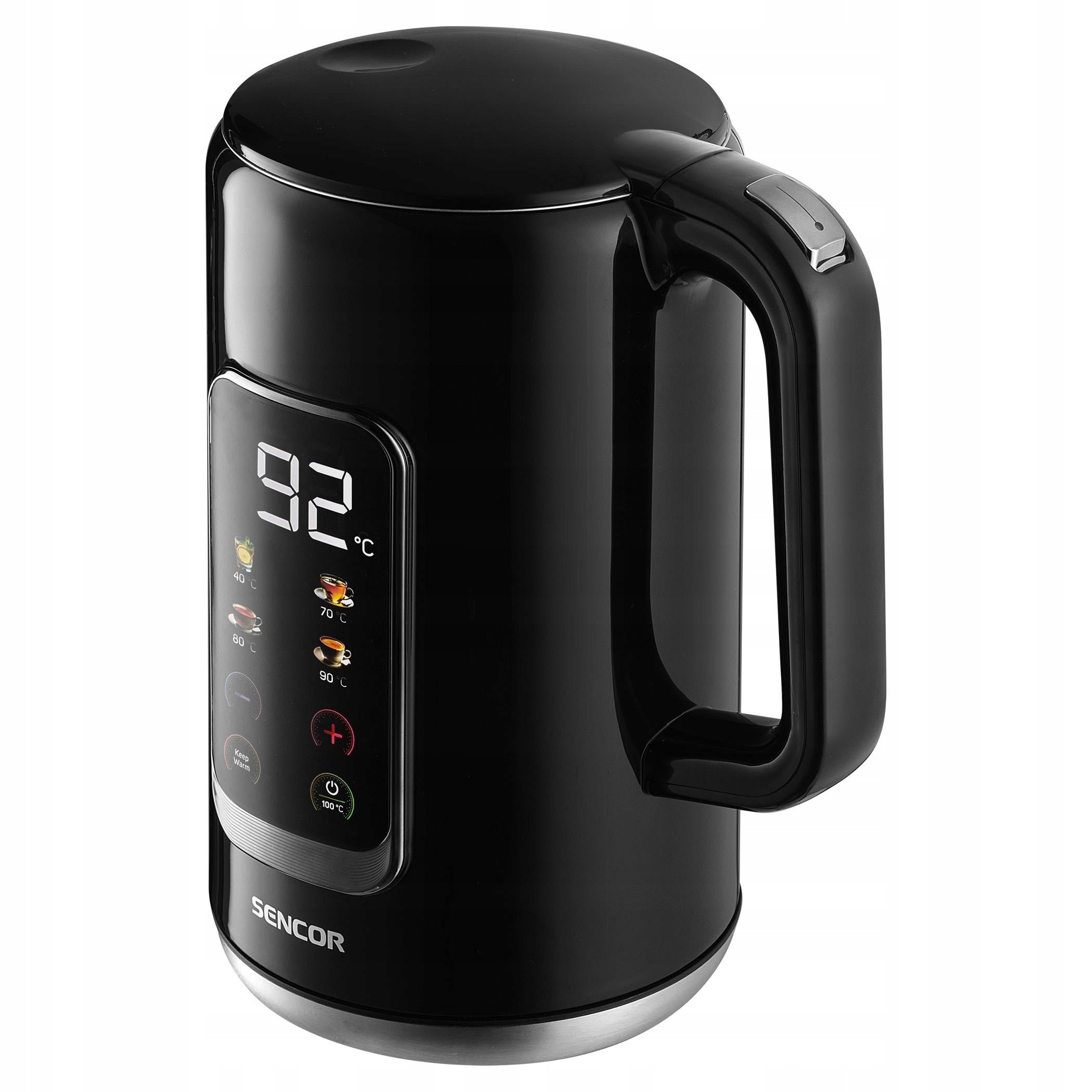Electric Kettle Sencor SWK 0951BK 1,7Liter LED Display 2200W Black Manufacturer code 41019067