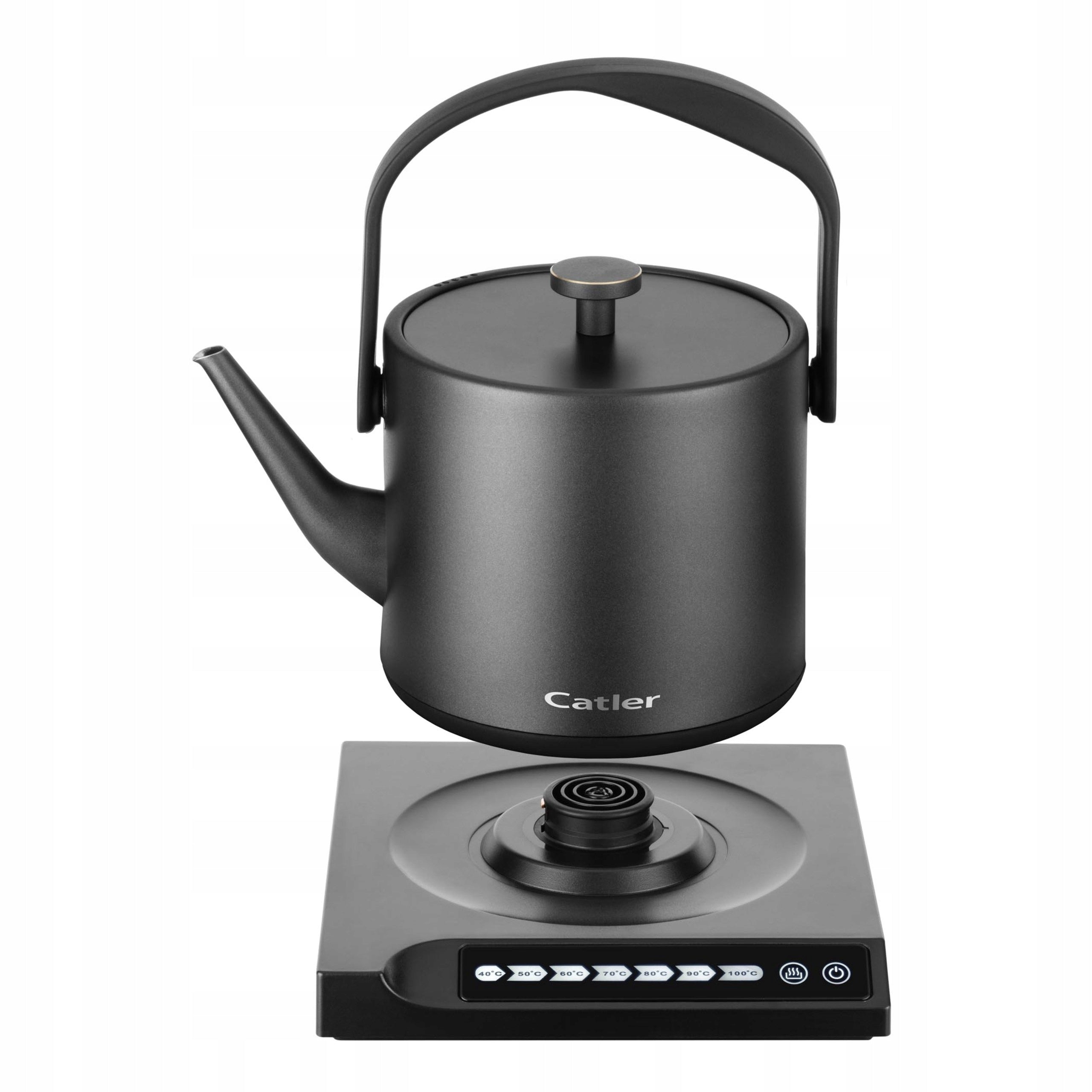 Electric Kettle Small RETRO Catler BM501 Black 0,6L TEMPERATURE 40-100C Packaging status original