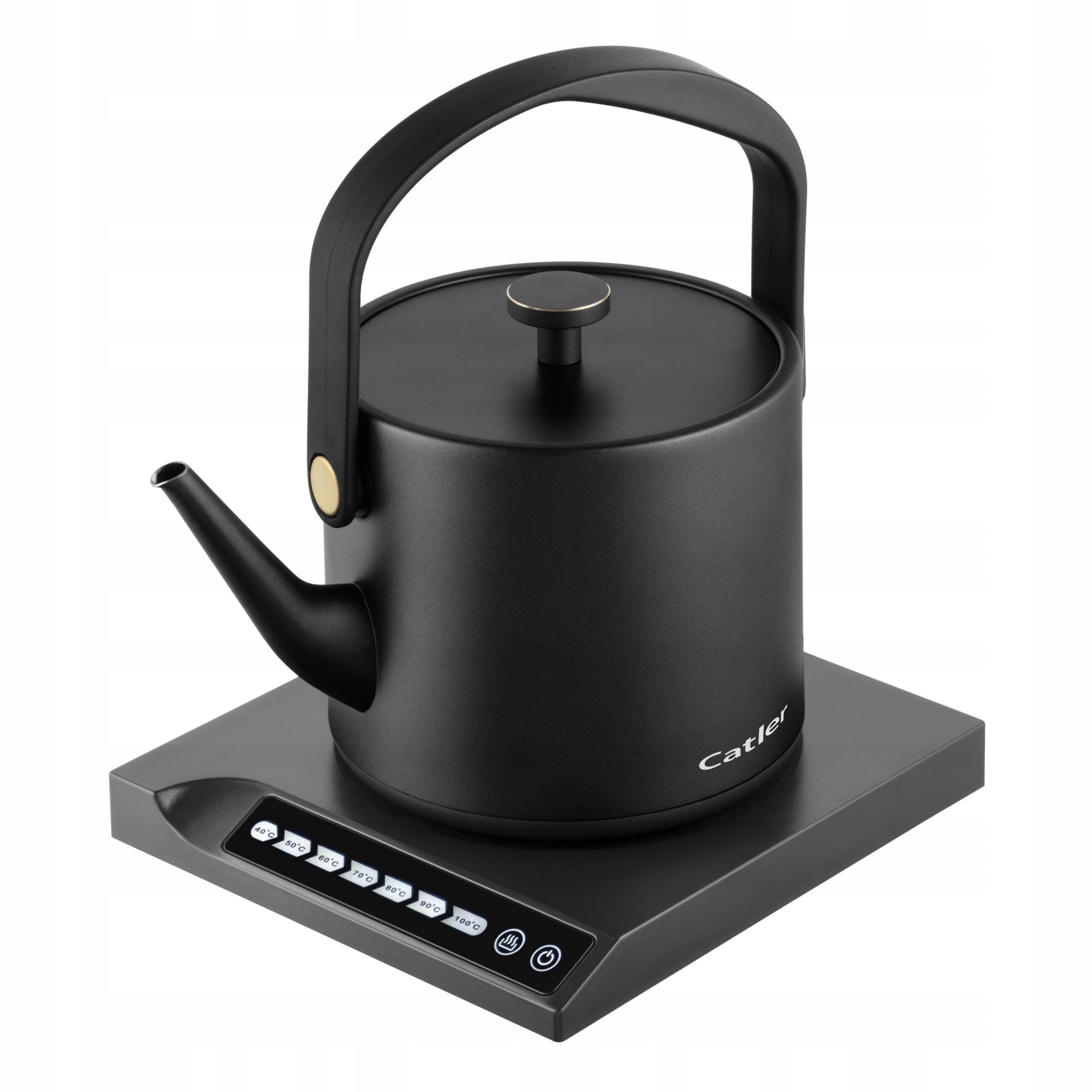 Electric Kettle Small RETRO Catler BM501 Black 0,6L TEMPERATURE 40-100C