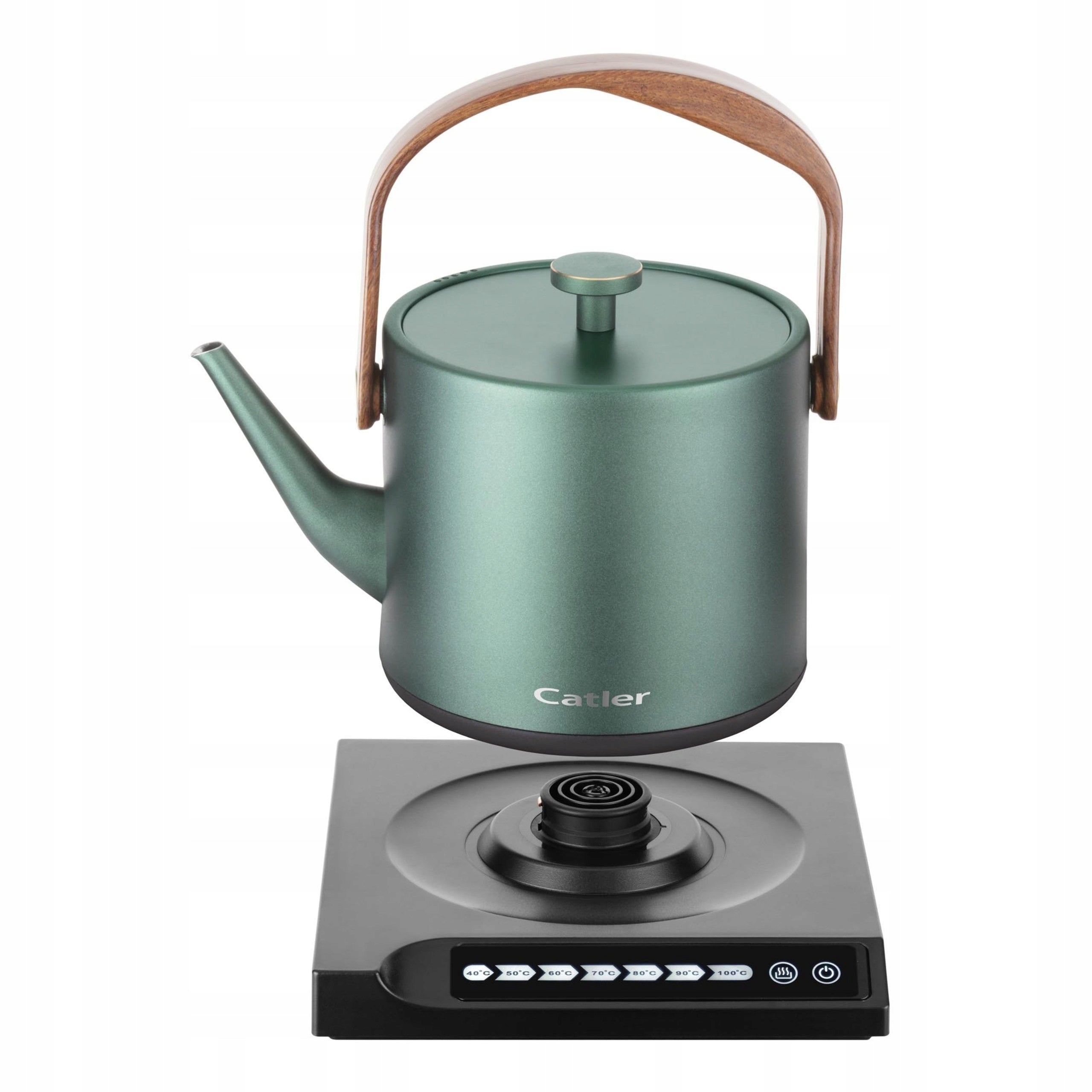 Electric Kettle Small RETRO CatlerBM502 Green 0,6L TEMPERATURE 40-100C Brand Catler
