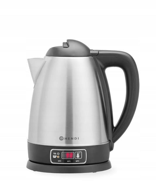 Electric Kettle Wireless Adjustable Temperature 1,8l Hendi 209943 Brand Hendi