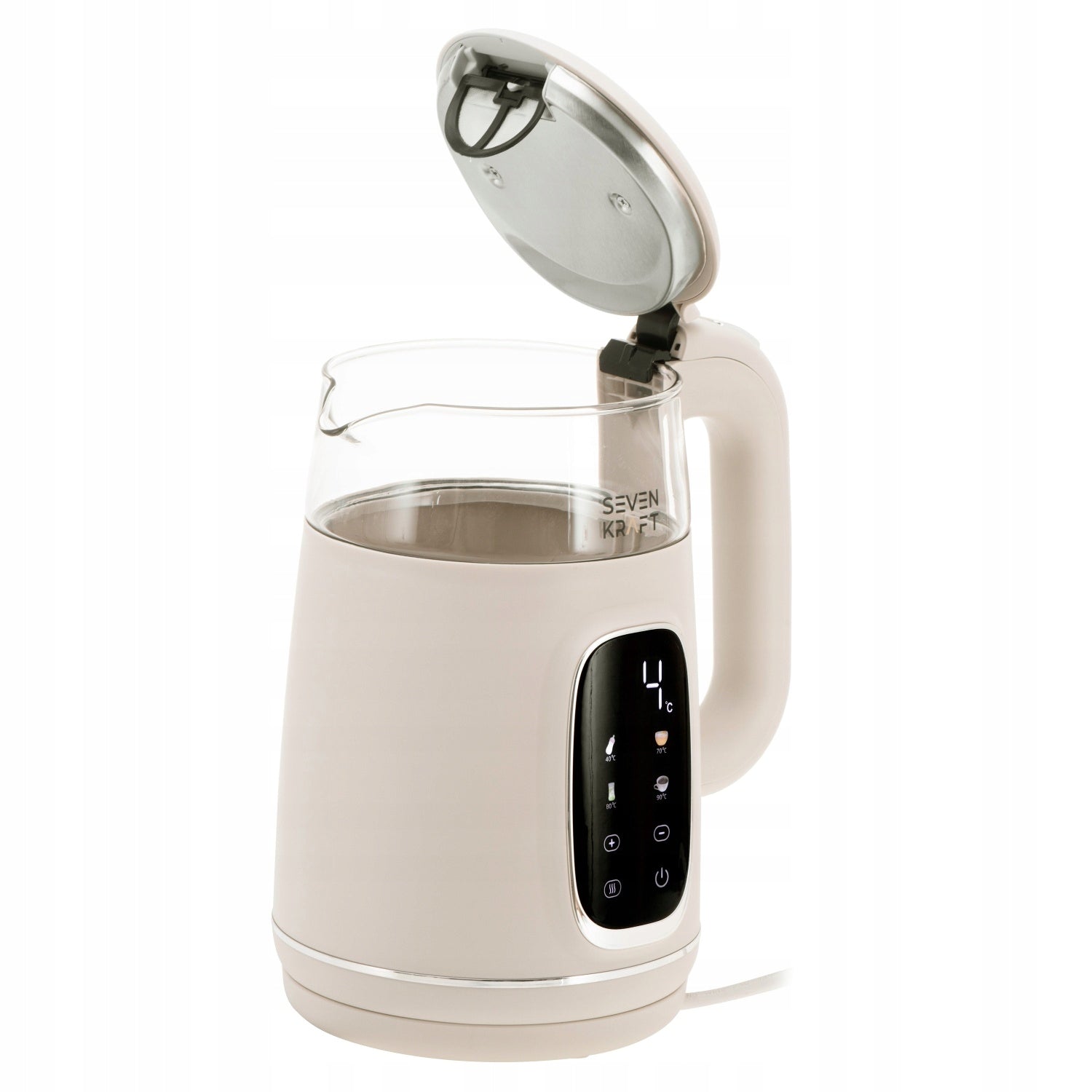 Electric Kettle with Adjustable Temperature 1.7L LED Touch Panel Beige Manufacturer code sk_1308be