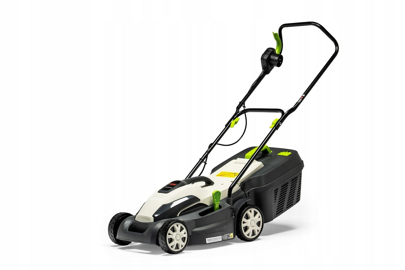 Electric MOWER NAC 1400 W 34 cm Thermal PROTECTION Basket 35l 2in1 Series KOSIARKA ELEKTRYCZNA DO TRAWY LE14-34-PB