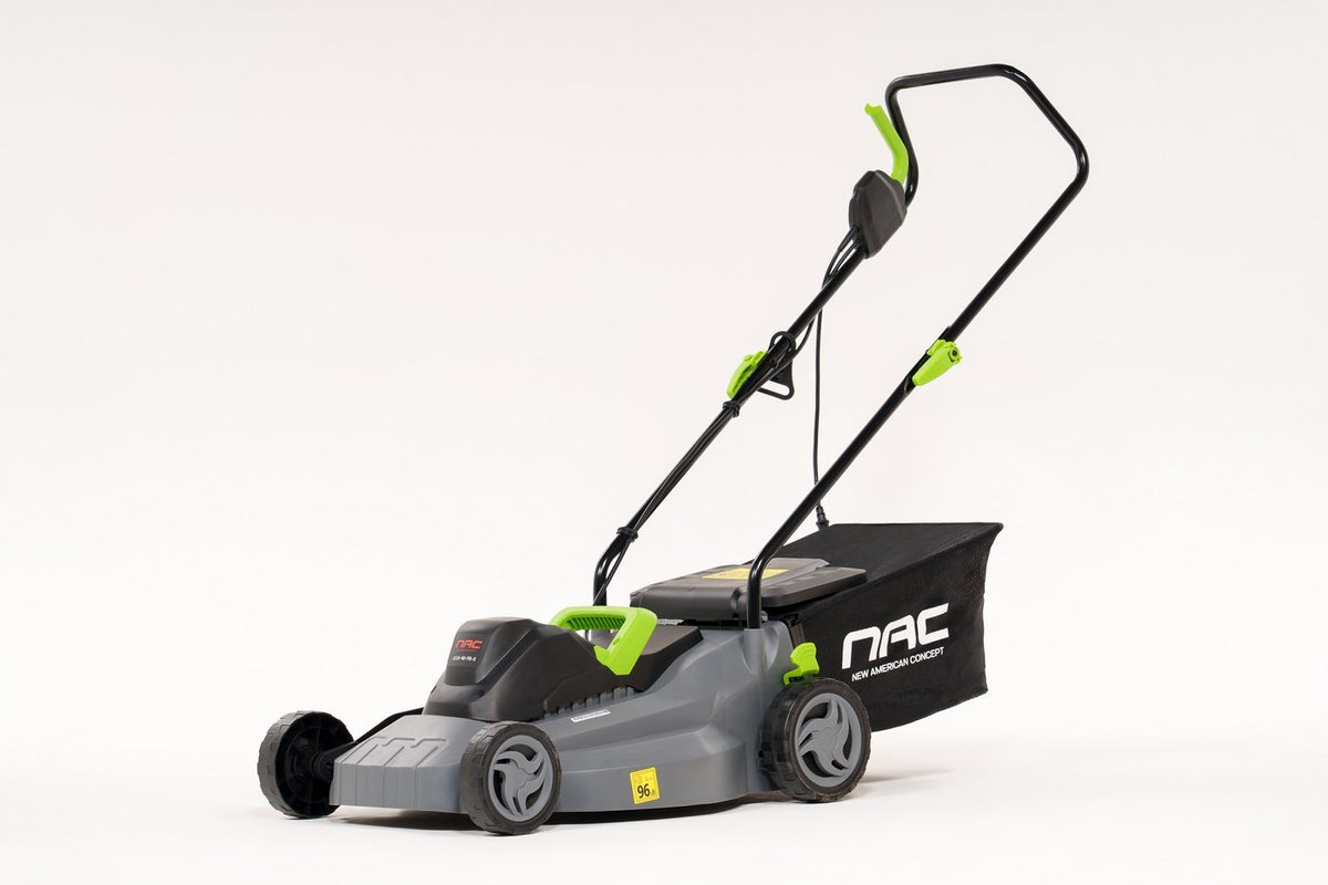 Electric MOWER NAC 40cm 1800W LARGE basket LIGHTWEIGHT 2in1 Central adjustment Engine power 1800 W