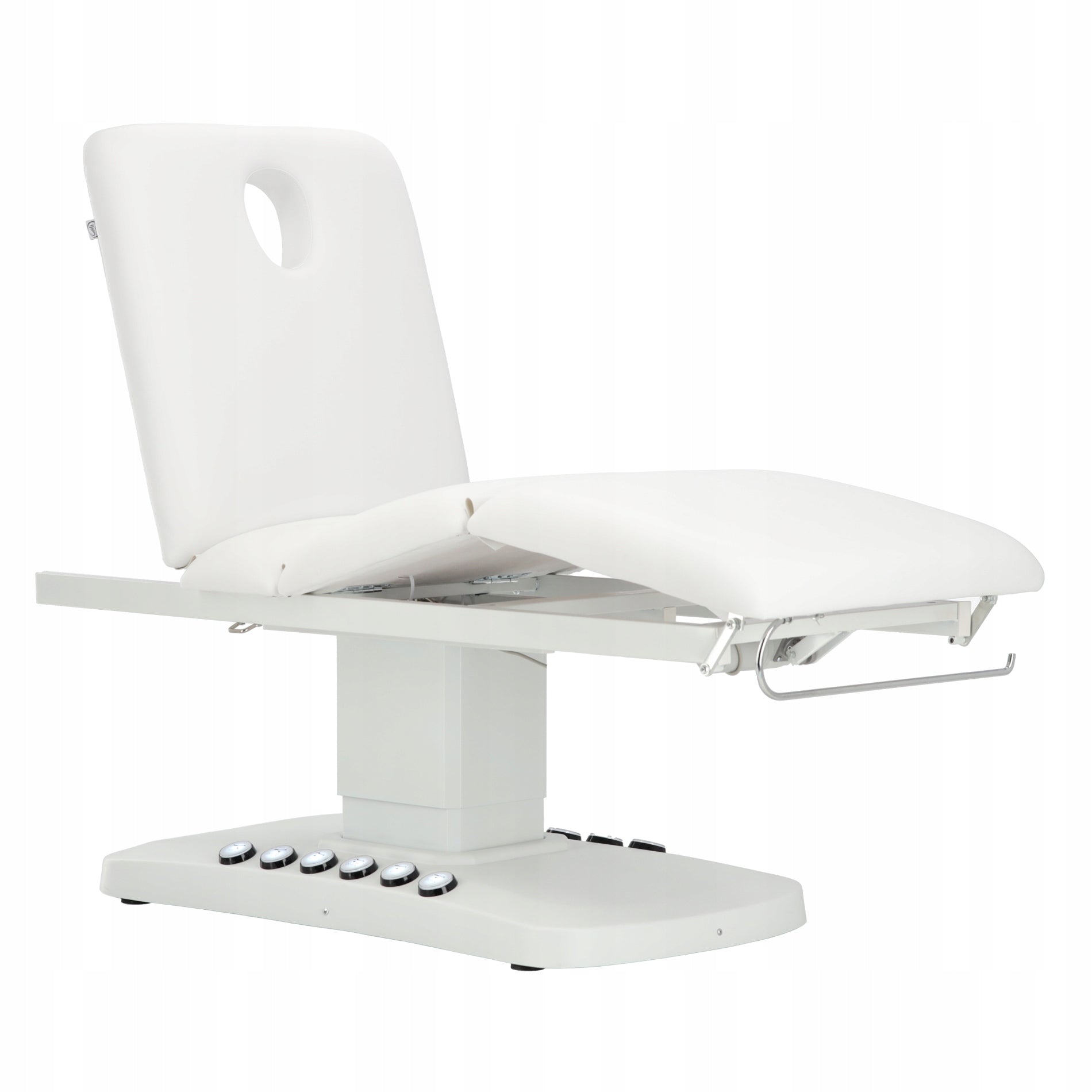 Electric Massage Bed Heated Cosmetic Table For Rehabilitation Color white