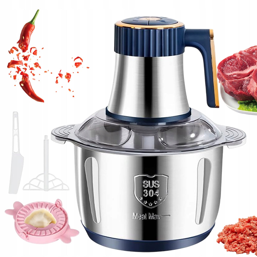Electric Meat Fruit Vegetable Shredder 5 Speeds 5L