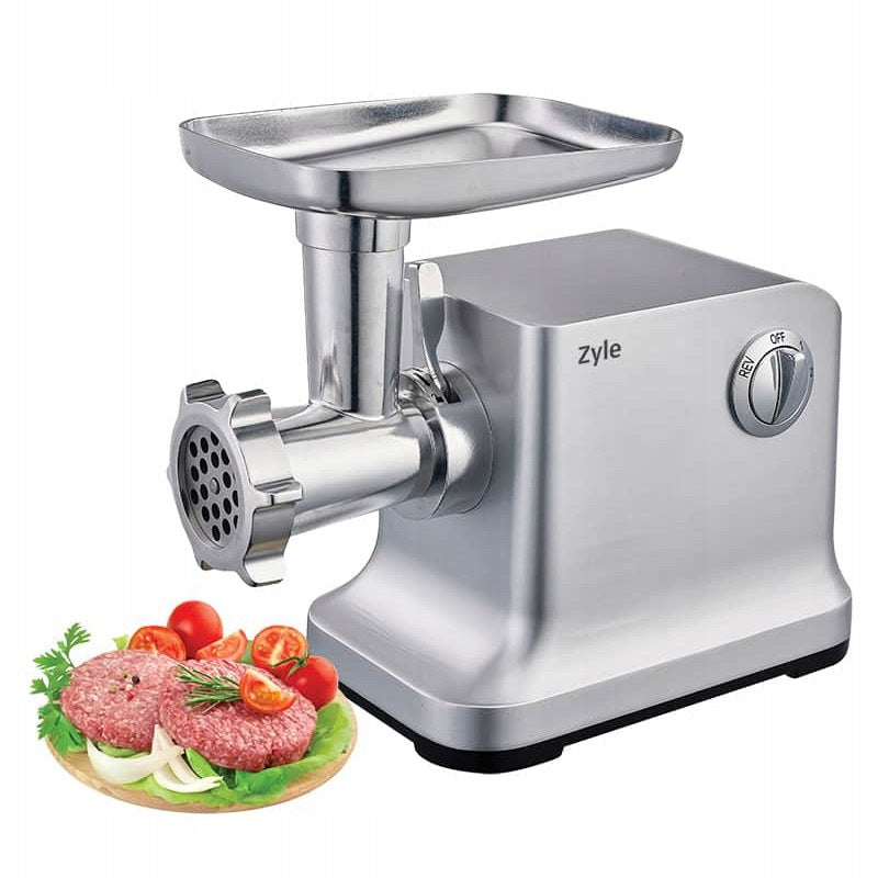 Electric Meat Grinder Zyle 2600W Metal Sprockets Brand Zyle