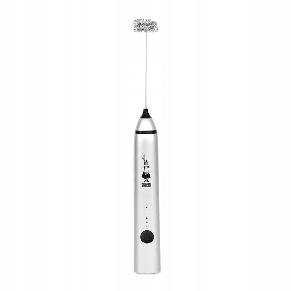 Electric Milk Foamer Bialetti Whipper Pro Silver Packaging status original