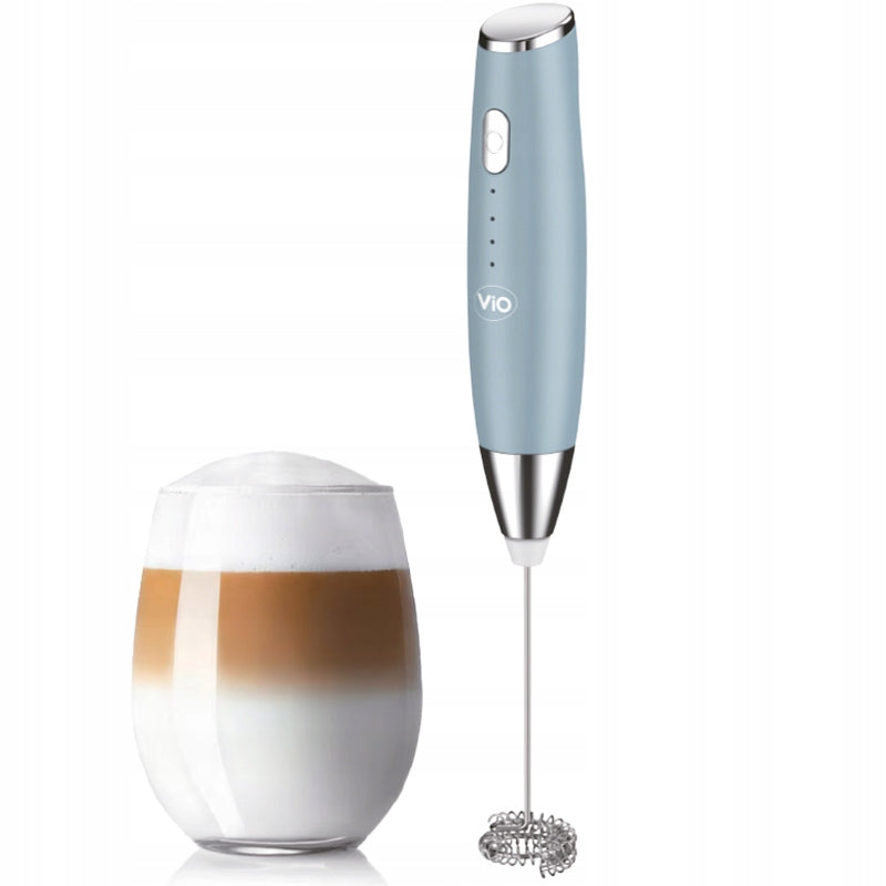 Electric Milk Foamer ViO K05 - Hand Wand Strong Blue