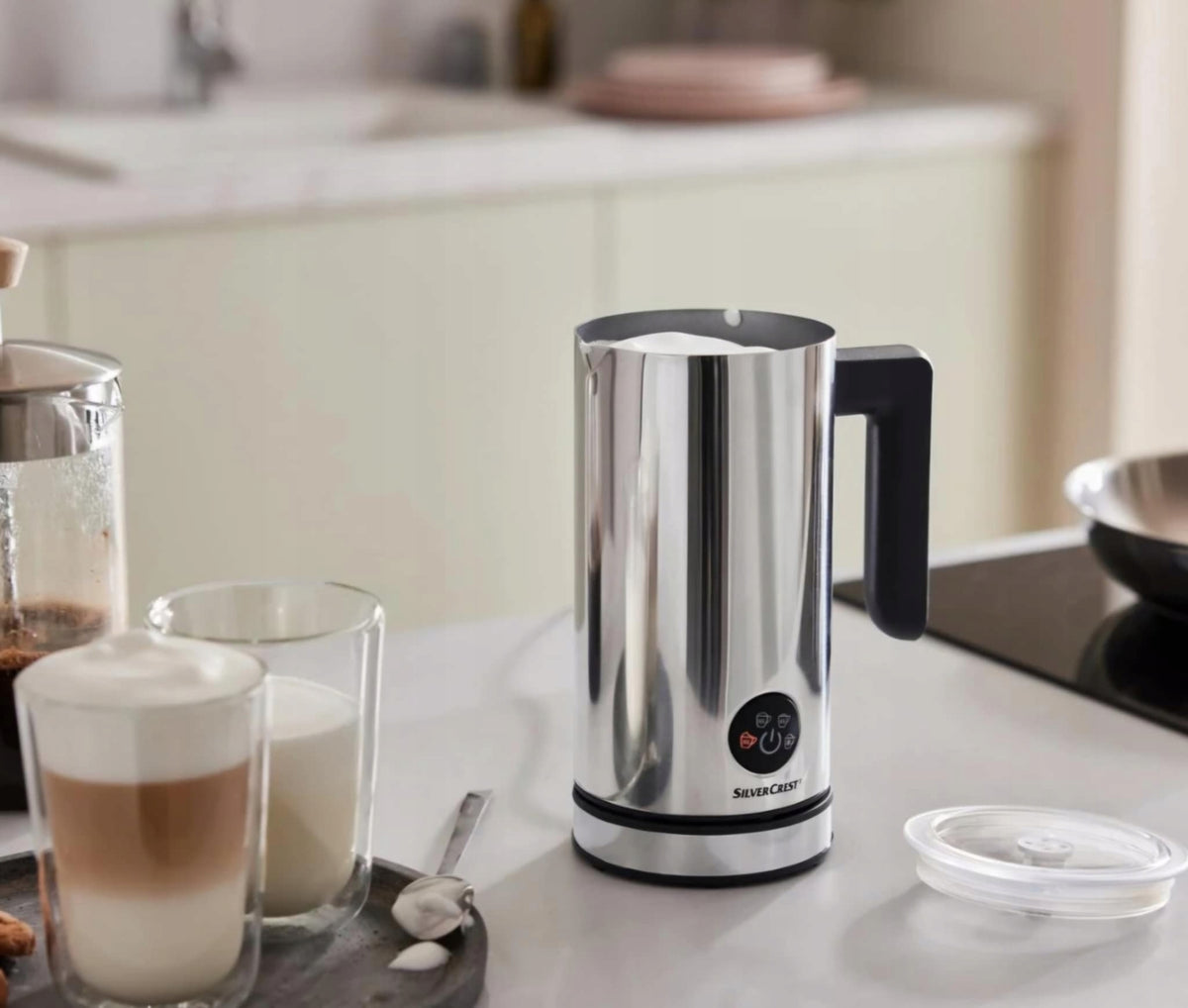 Electric Milk frother SilverCrest EDS SMA 500 H1, 500 W Manufacturer code 467211