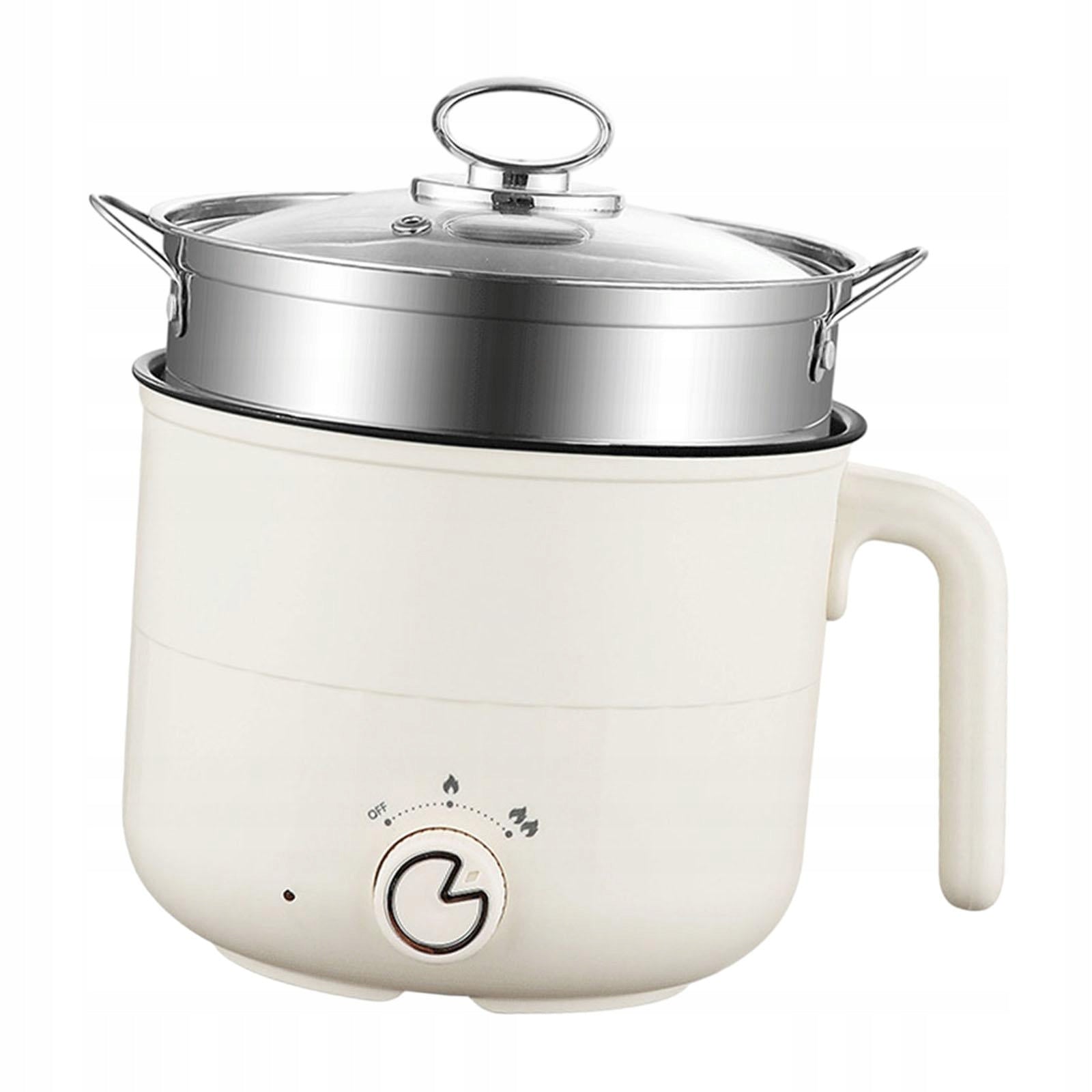 Electric Mini Hot Pot 1.8L Multi Function Nonstick Lazy Pot Cooking Pot Packaging status original