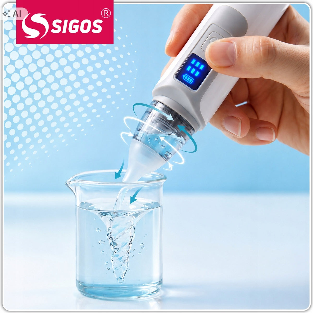 Electric Nose Aspirator for Children Infants Power USB-C WIRELESS Medical device no