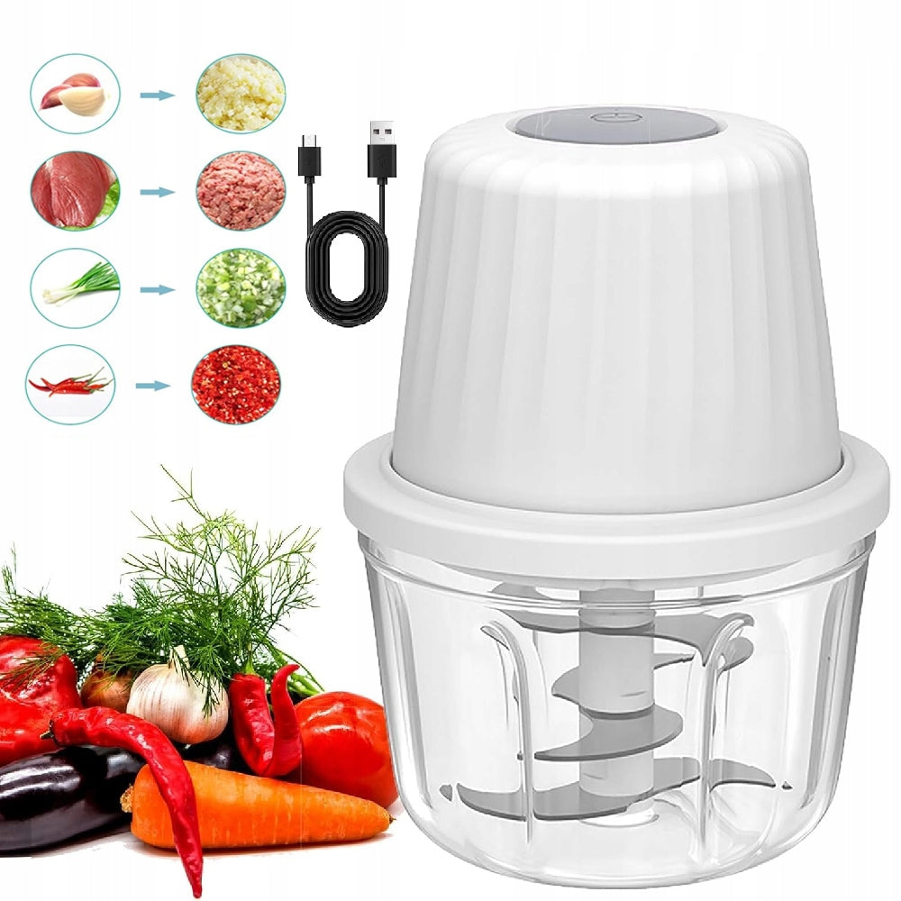 Electric Onion Slicer,Vegetable Shredder, Multifunctional400 ML