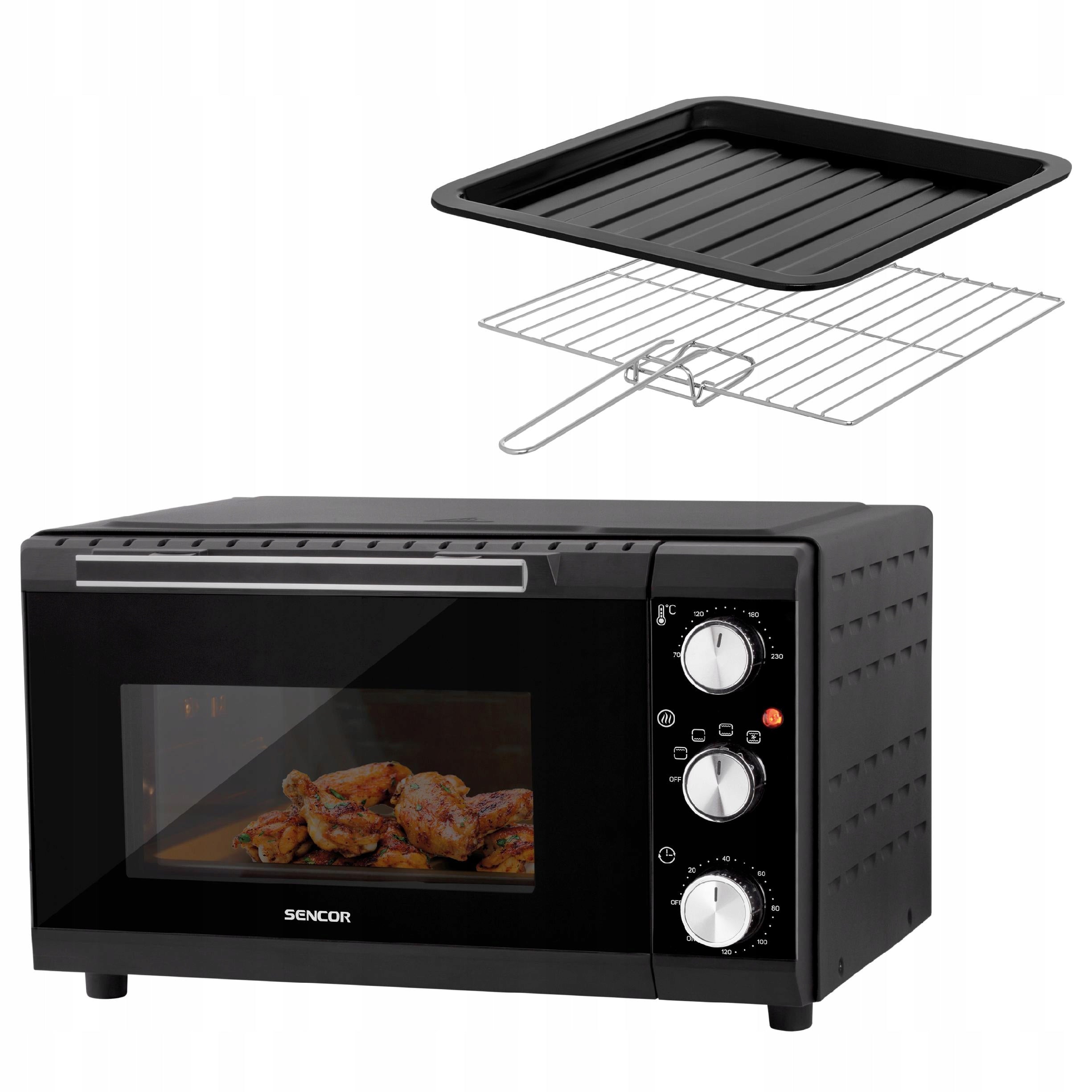 Electric Oven Sencor SEO 2000BK 230C 1650W