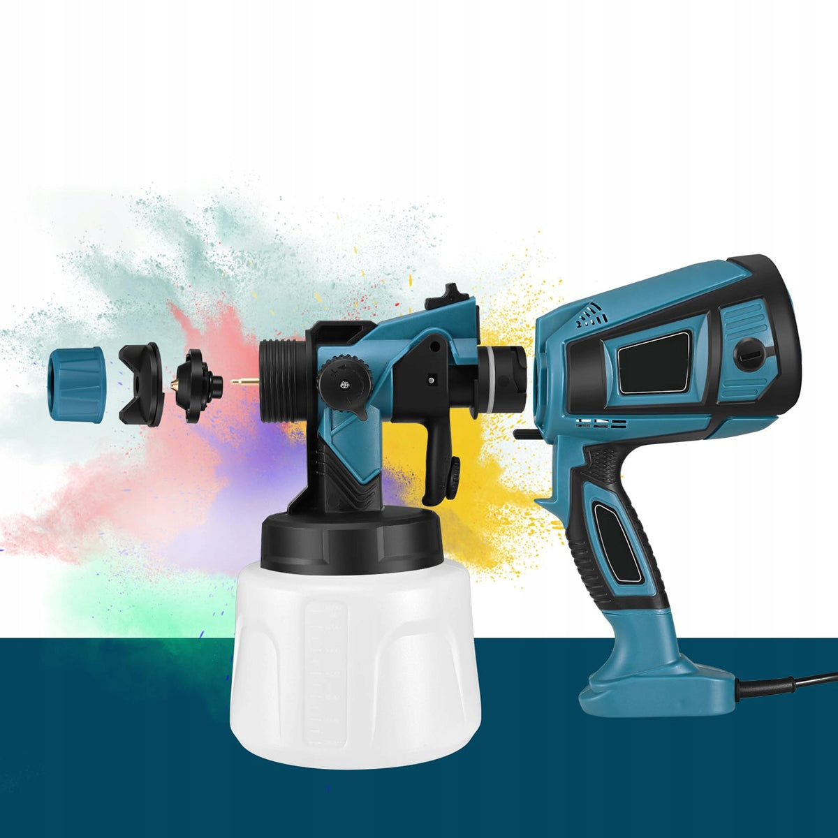 Electric Painting Machine 1400ml 850W Adjustable Spray and Nozzle Manufacturer code 1073BUEU9016TL