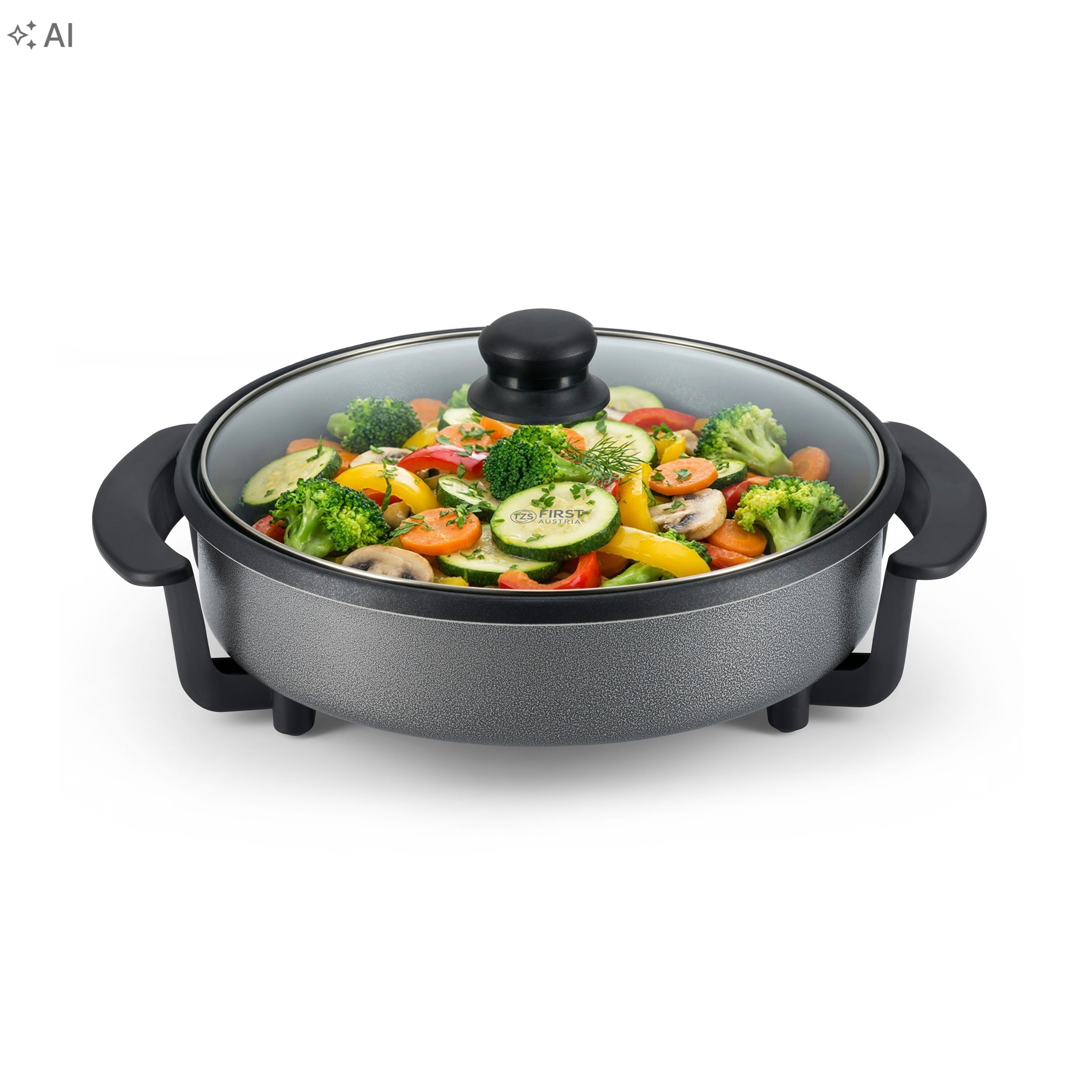 Electric Pan Large Non-stick TZS First Austria 6,5L 40 cm
