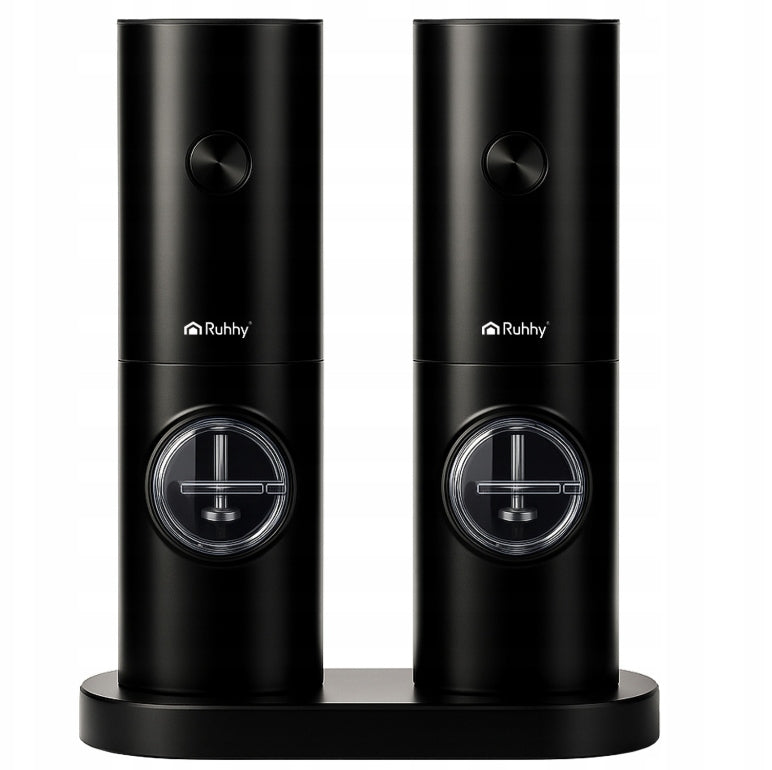 Electric Pepper Salt Grinder Spice Set of 2 LED Precision EAN (GTIN) 7841430255799