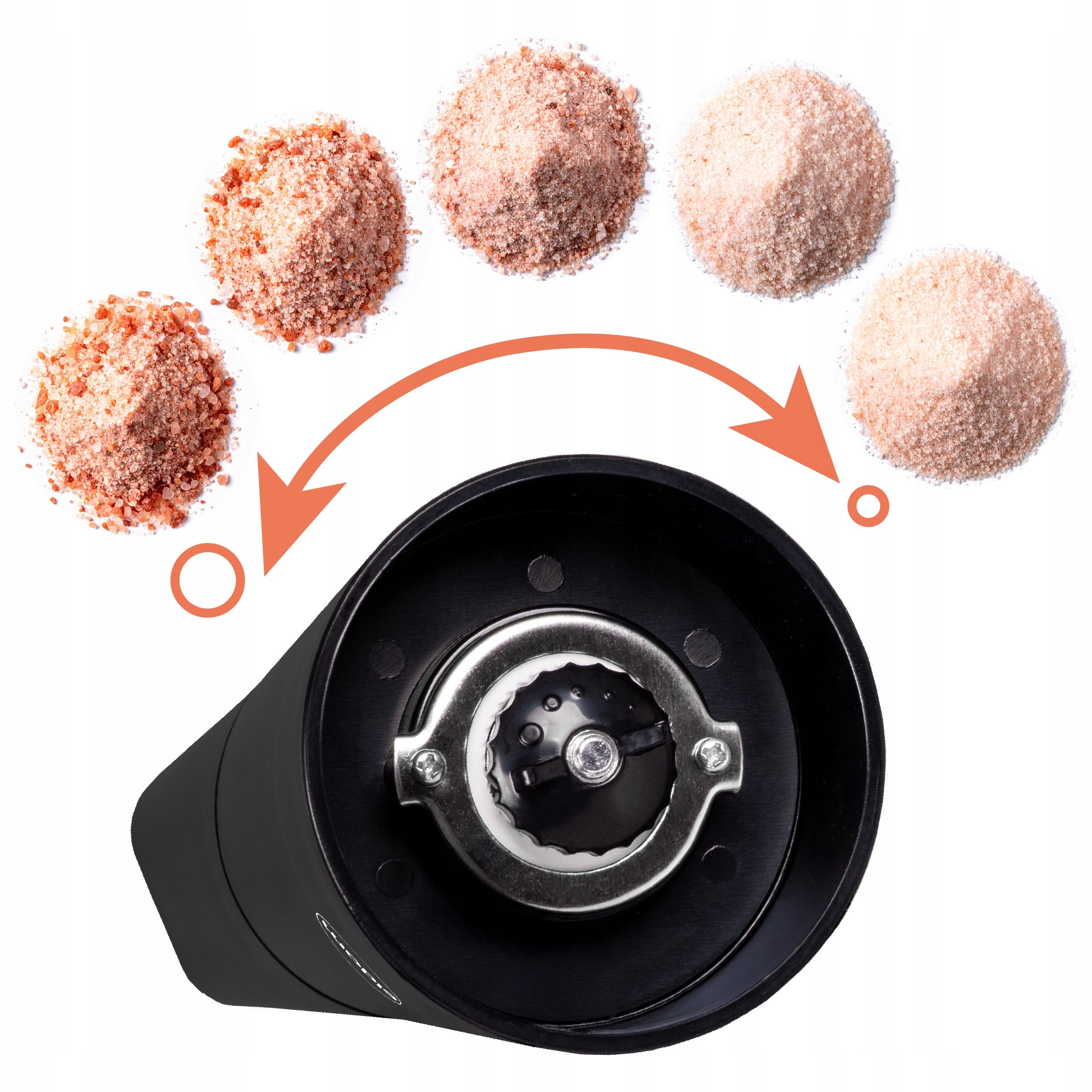 Electric Pepper and Salt Grinder MP23 Black Ceramic Heater Eldom Manufacturer code MP23