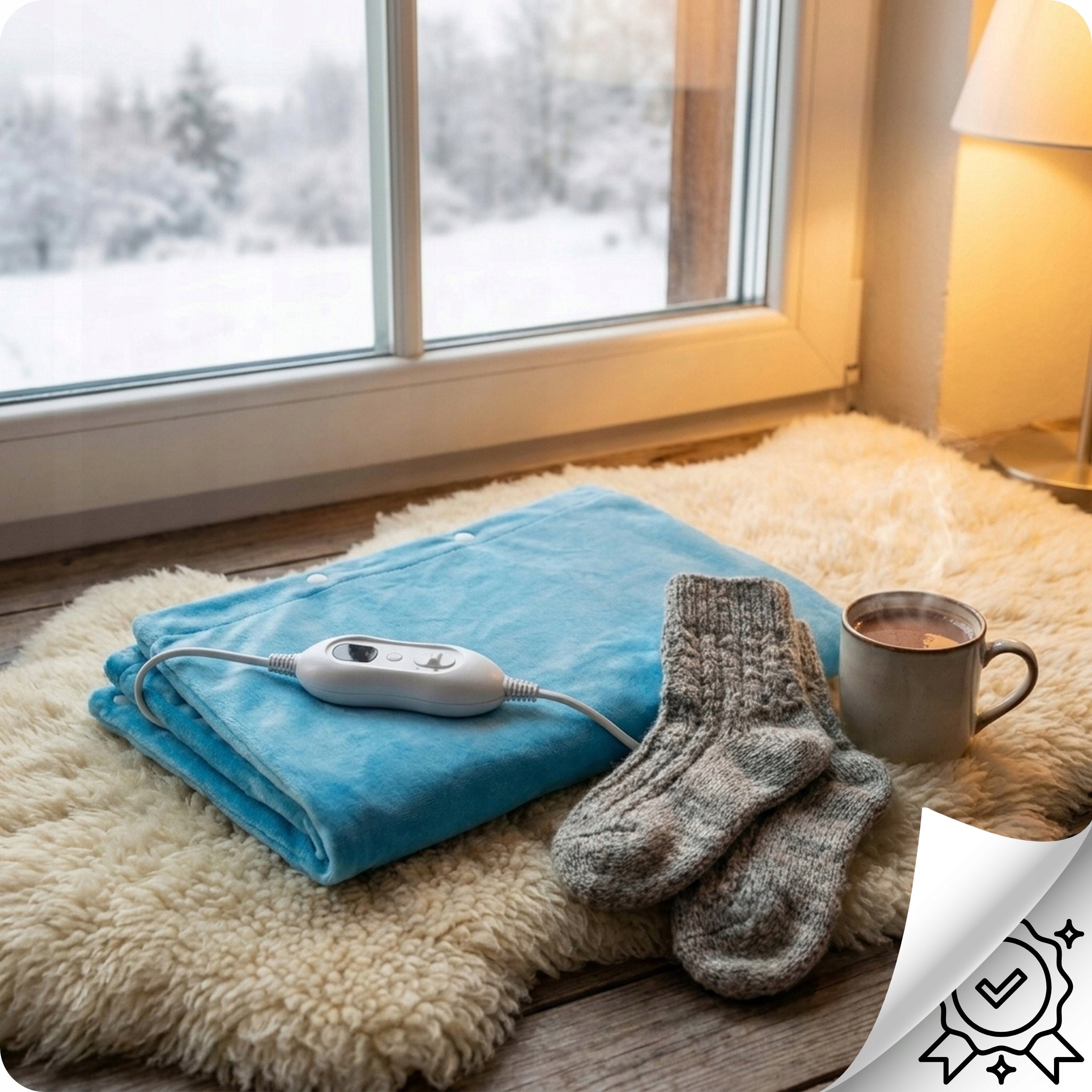 Electric Pillow Warming HEATING MAT 4 Levels 30x40cm TECH-MED Packaging status original
