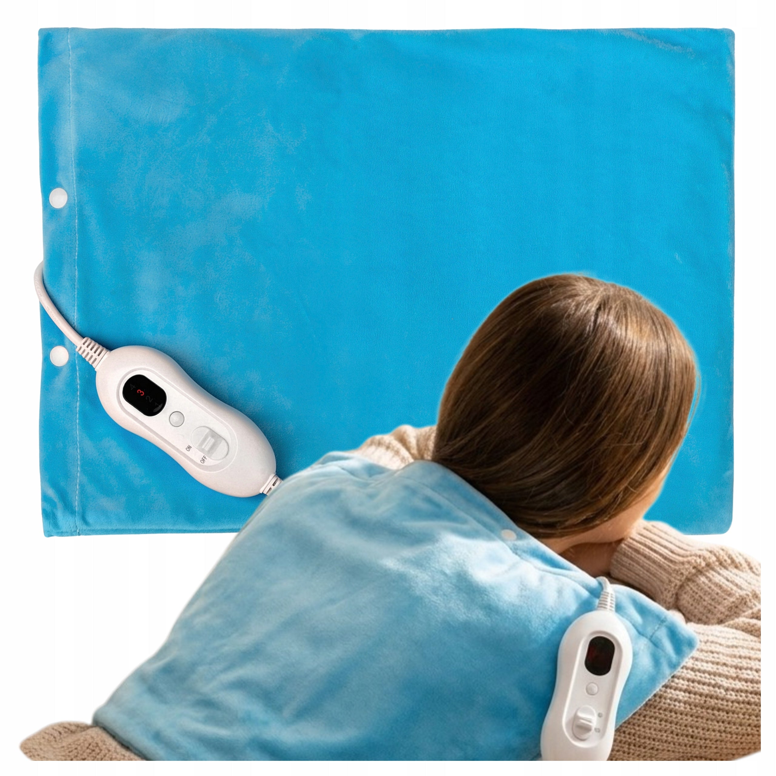 Electric Pillow Warming HEATING MAT 4 Levels 30x40cm TECH-MED