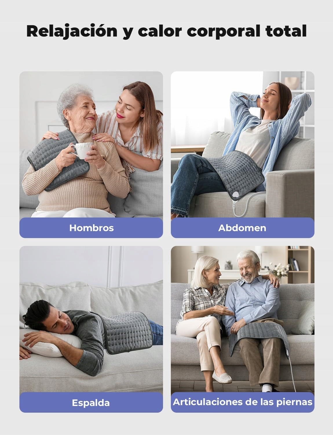Electric Pillow Warming Heating Mat XXL 84x43cm For Muscle Pain Brand no brand