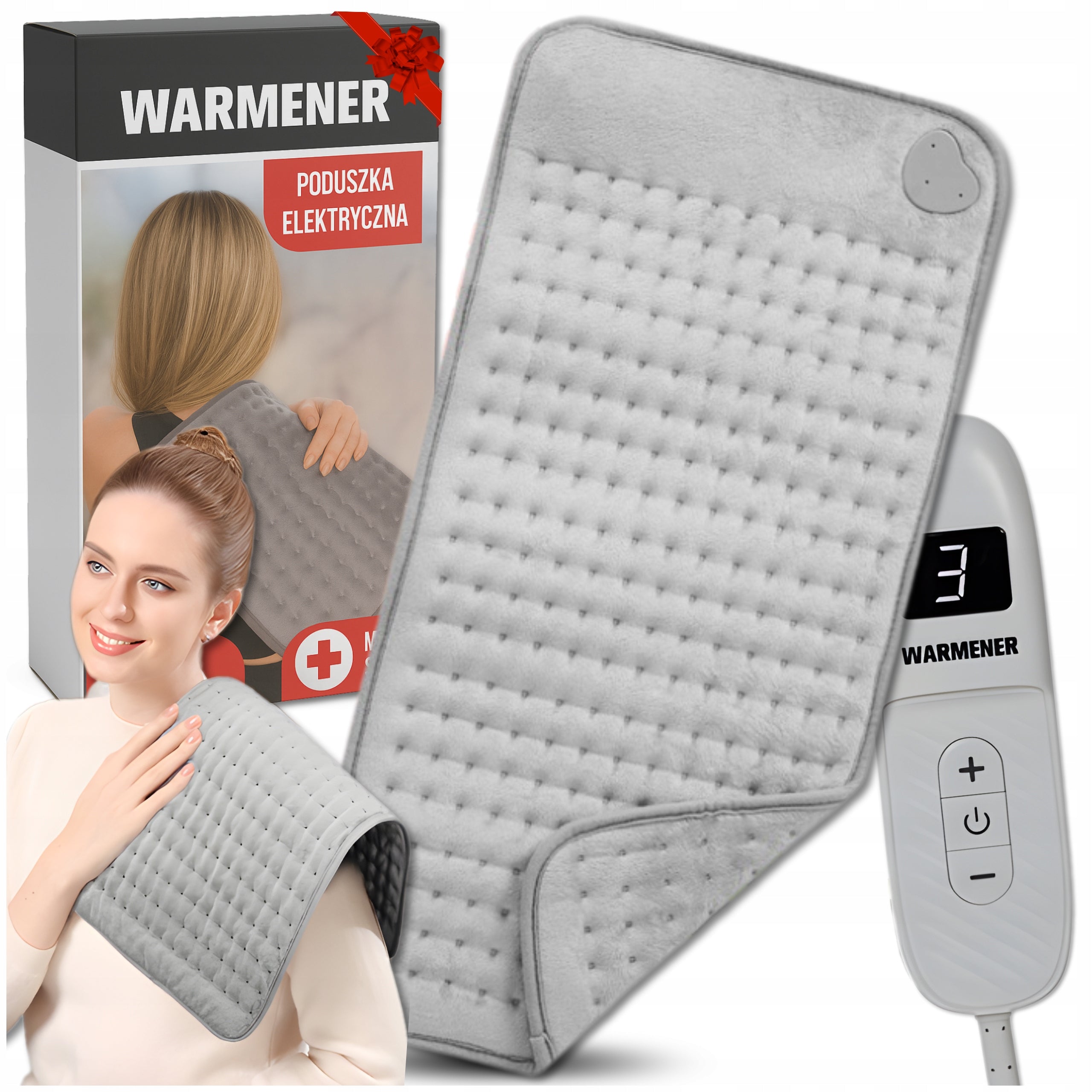 Electric Pillow Warming Mat Hot Water Bottle for Back Joints Muscle Belt