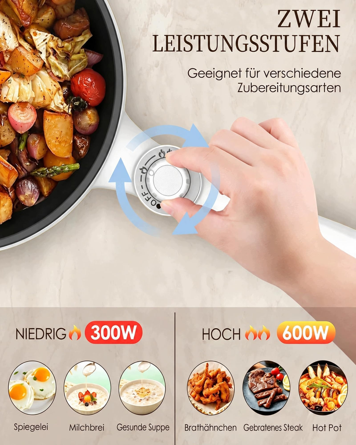 Electric Pot Hot Pot Portable Mini Blue 1,7 L AUDECOOK Packaging status original