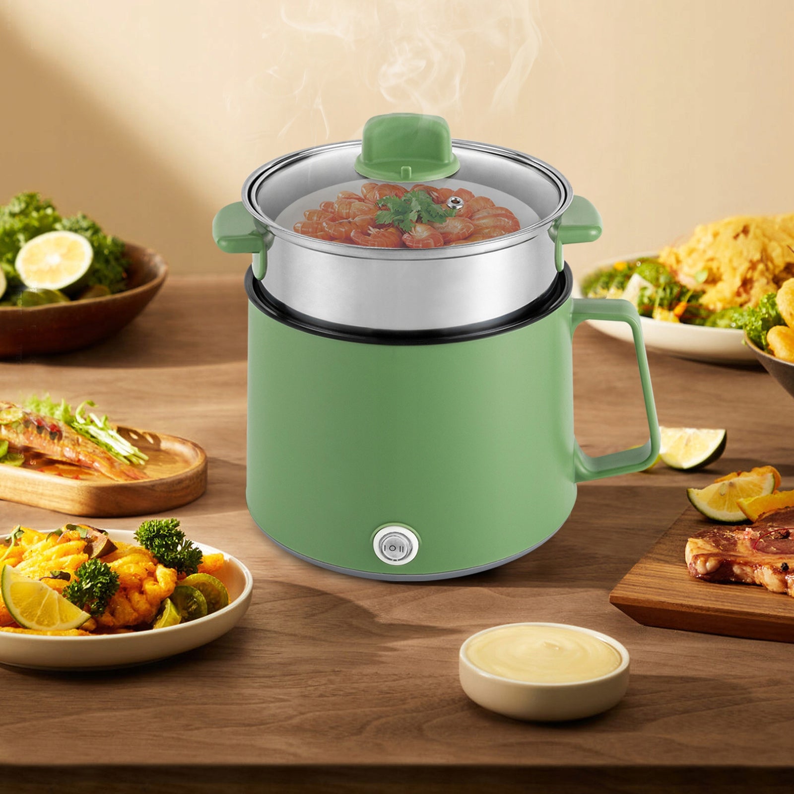 Electric Pot Multifunctional 1.7L Stainless Steel With Coating Manufacturer code JJFTTG5ZEULBS