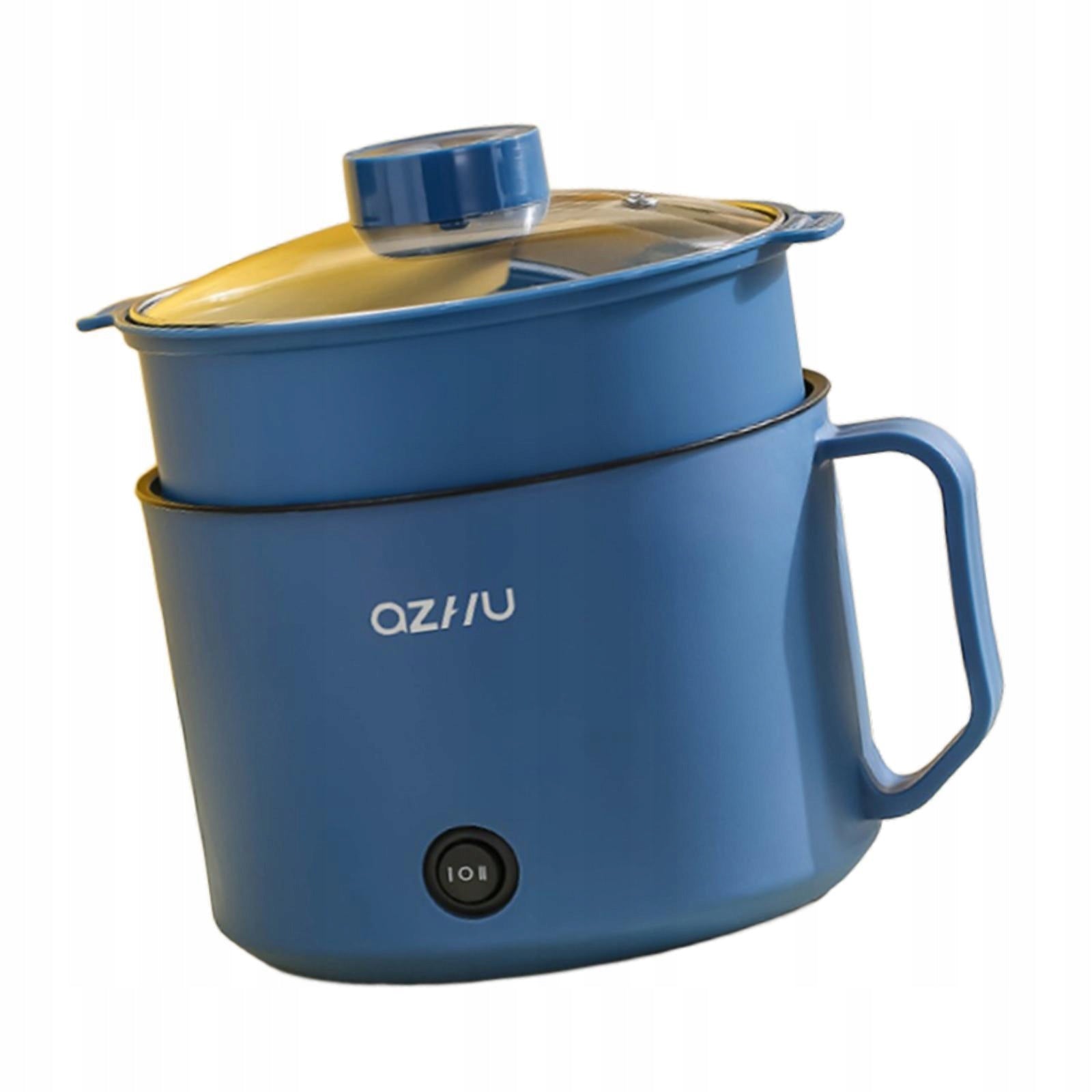 Electric Pot Ramen Cooker Fast Cooking Removable Multifunctional blue Brand no brand