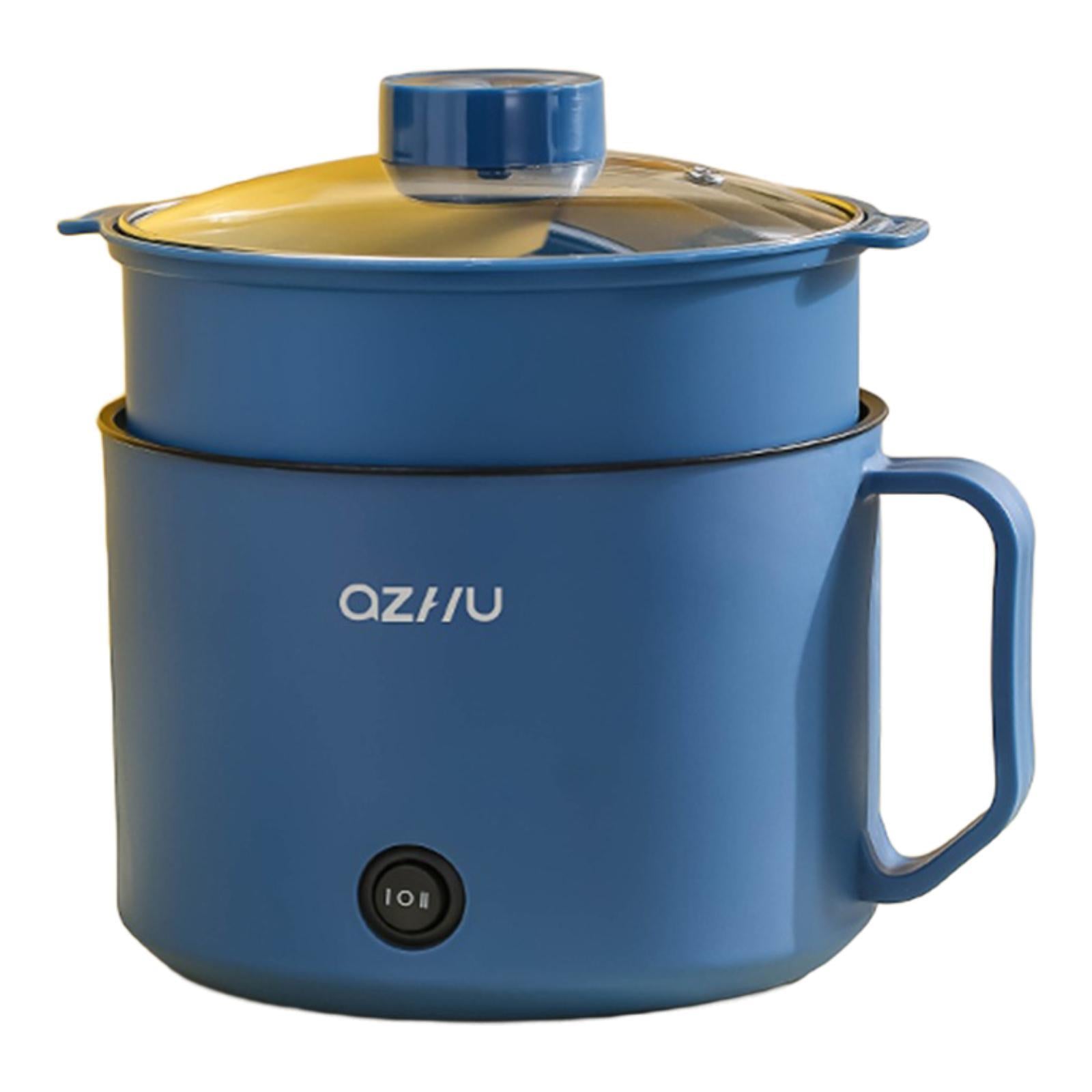 Electric Pot Ramen Cooker Fast Cooking Removable Multifunctional blue Packaging status original