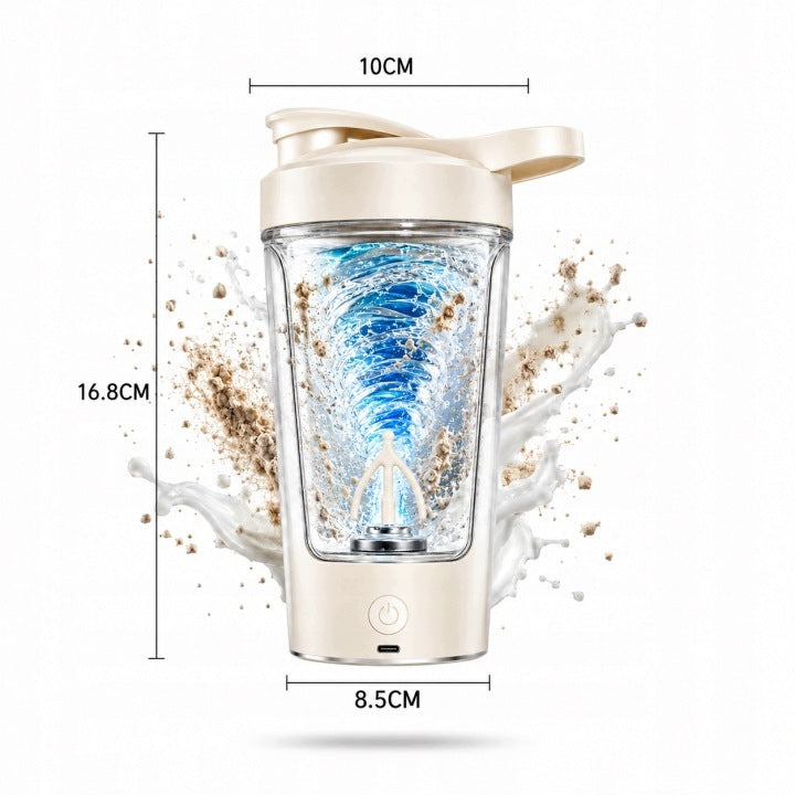 Electric Protein Shaker 450ml USB Fitness Blender White Sport Manufacturer code Miruno