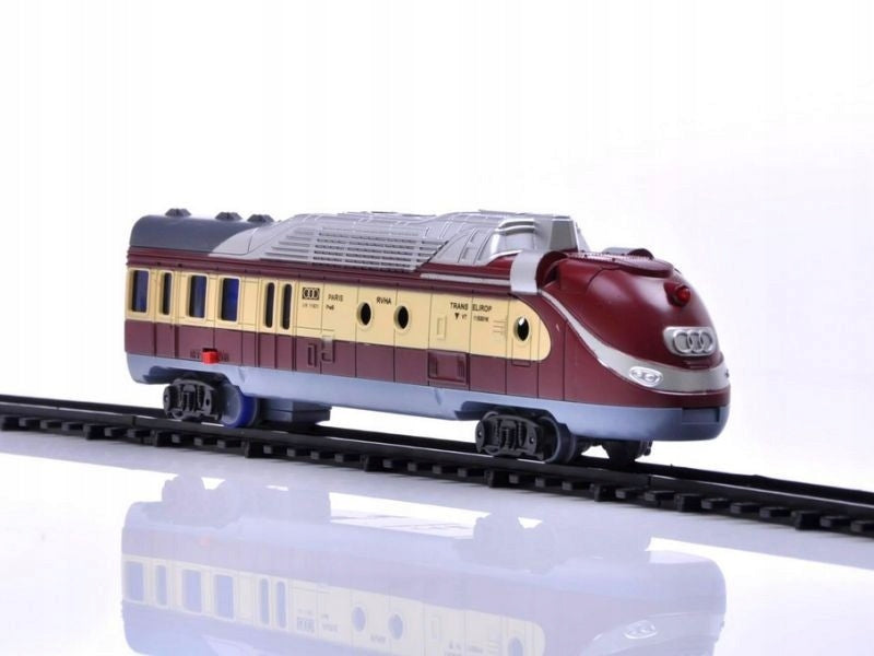 Electric Railway with Wagons Track Passenger Train Freight Tanker SOUND Brand Fenfa