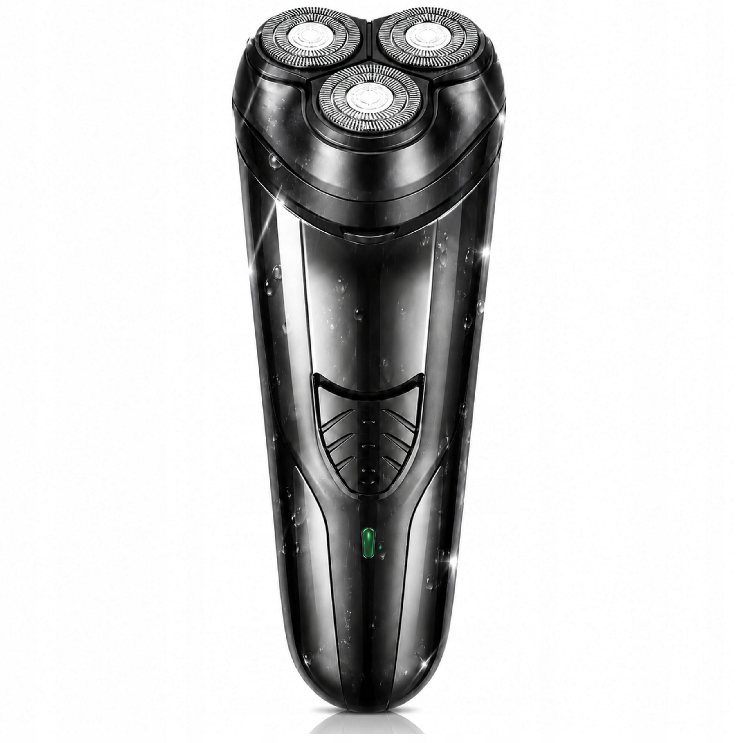 Electric Shaver Men's USB-C Waterproof Trimmer 3 Heads Without Irritation Packaging status original