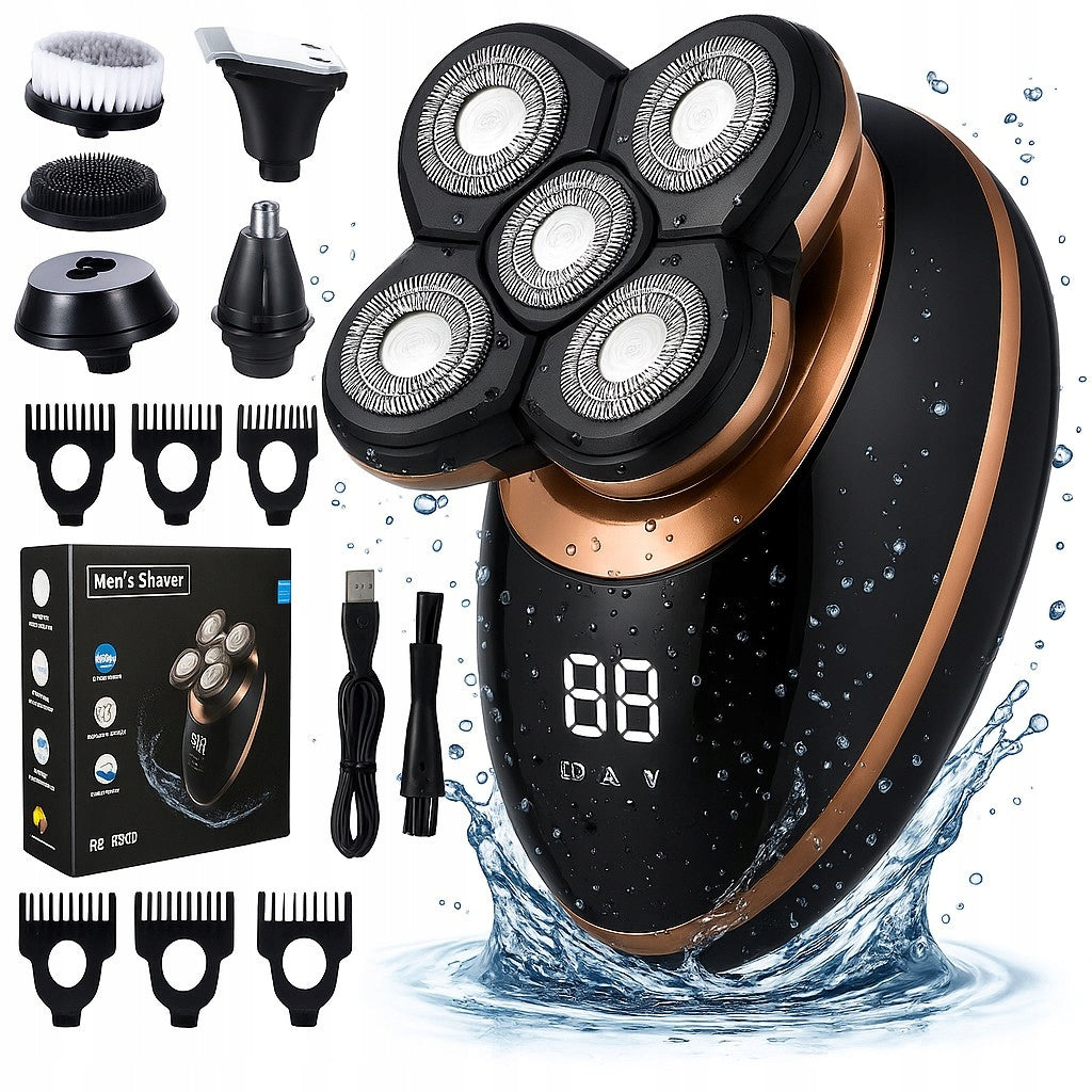 Electric Shaver for Beard RQ 6900 Men's Head Shaving Machine Trimmer