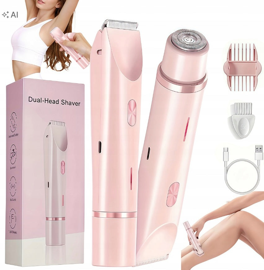 Electric Shaving Machine for Women Shaver Trimmer 2in1 Shaver
