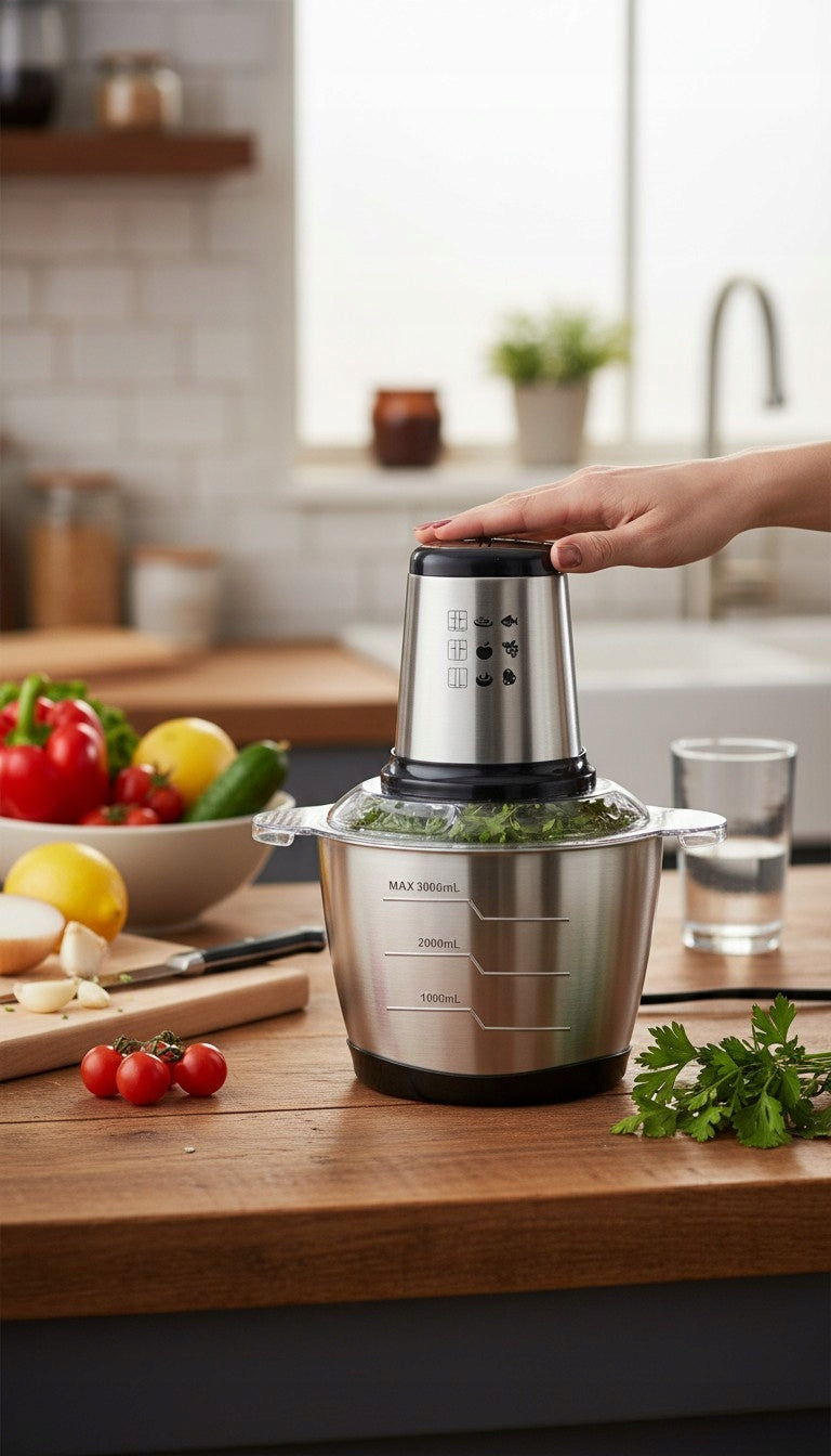 Electric Shredder Cheffinger 3L Multifunctional For Kitchen Brand Cheffinger