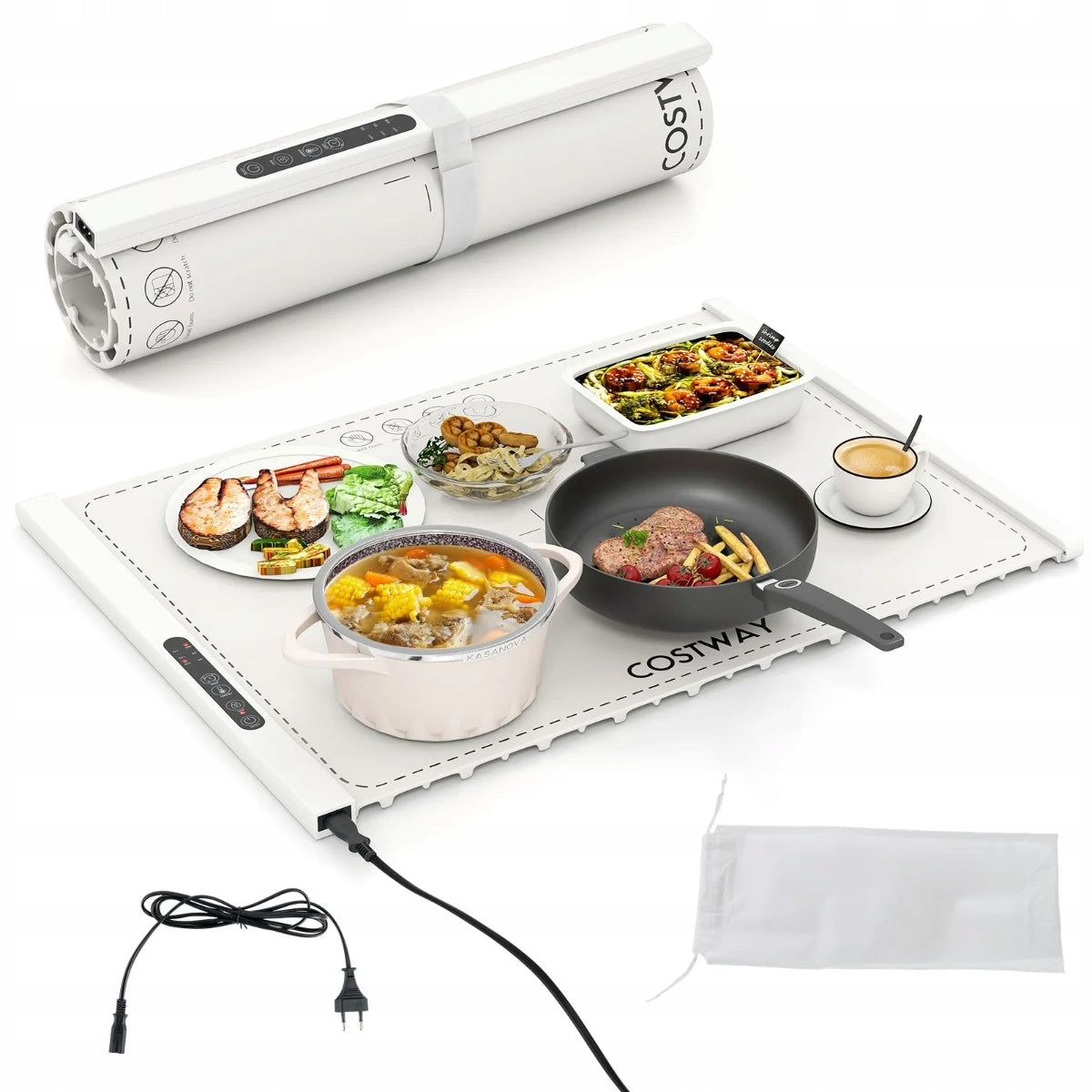Electric Silicone Food Heating Mat