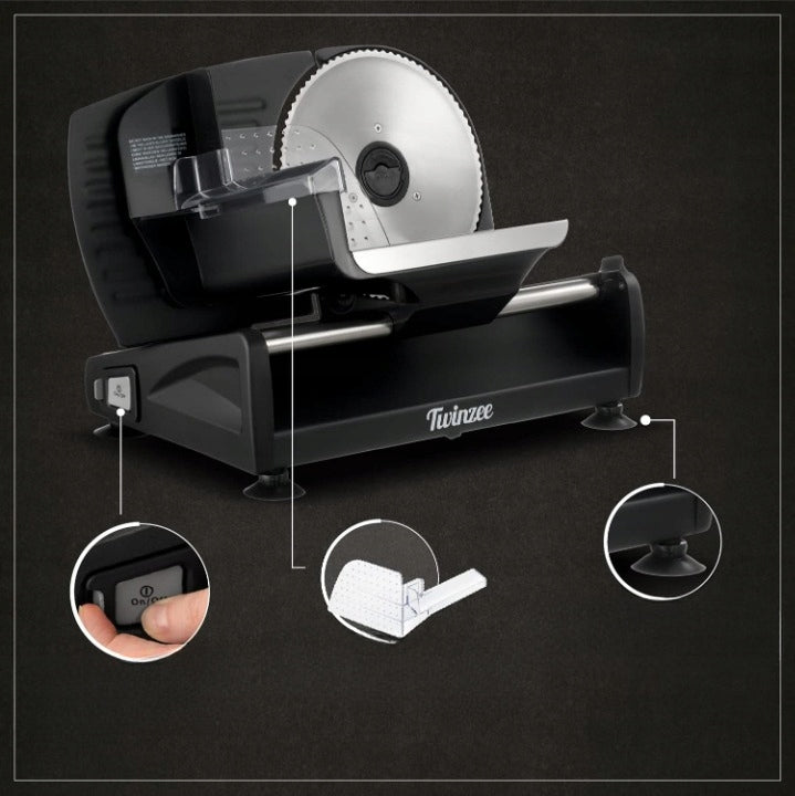 Electric Slicer Twinzee 2 Blades 0-15mm Steel 150W Manufacturer code B087V22SFZ