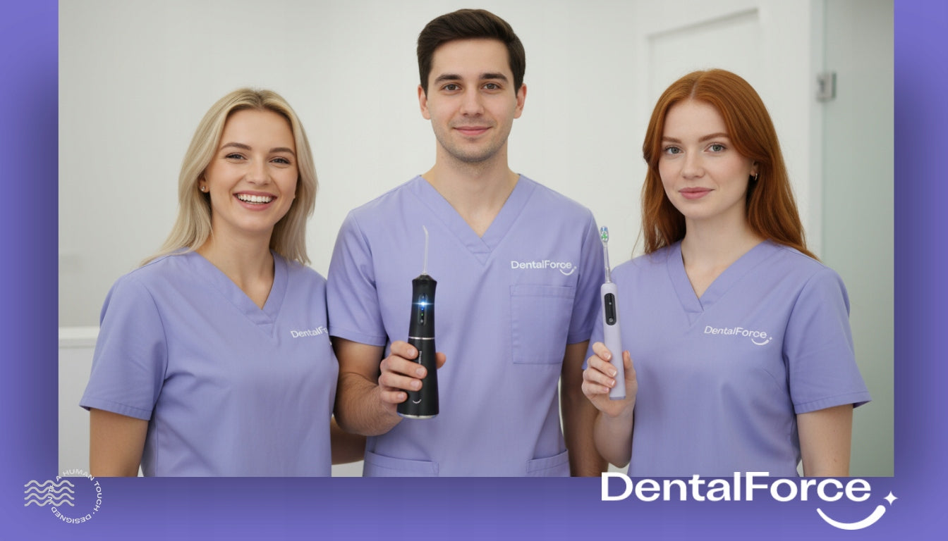 Electric Sonic Toothbrush DentalForce UV Holder Case 120days Brand DentalForce