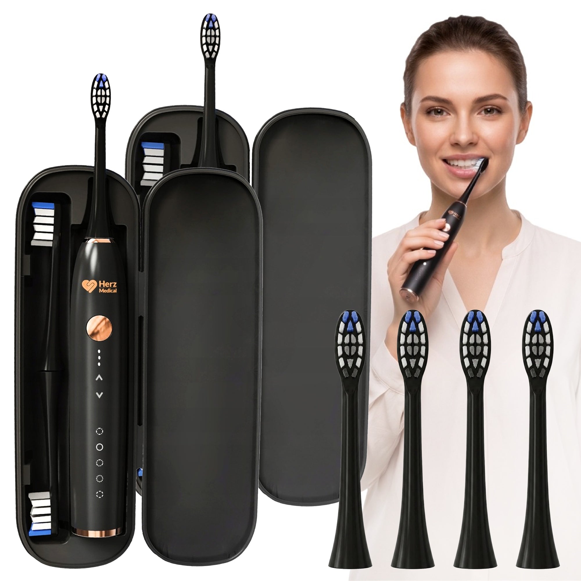 Electric Sonic Toothbrush HERZ Medical 90tys r/min INDUCTION