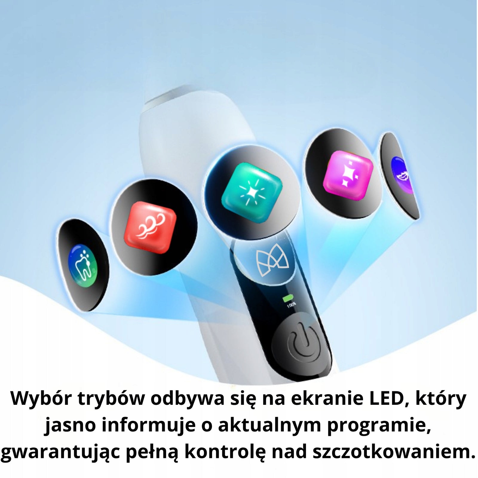 Electric Sonic Toothbrush Meriden Smart + LED Display Manufacturer code 5907222354476