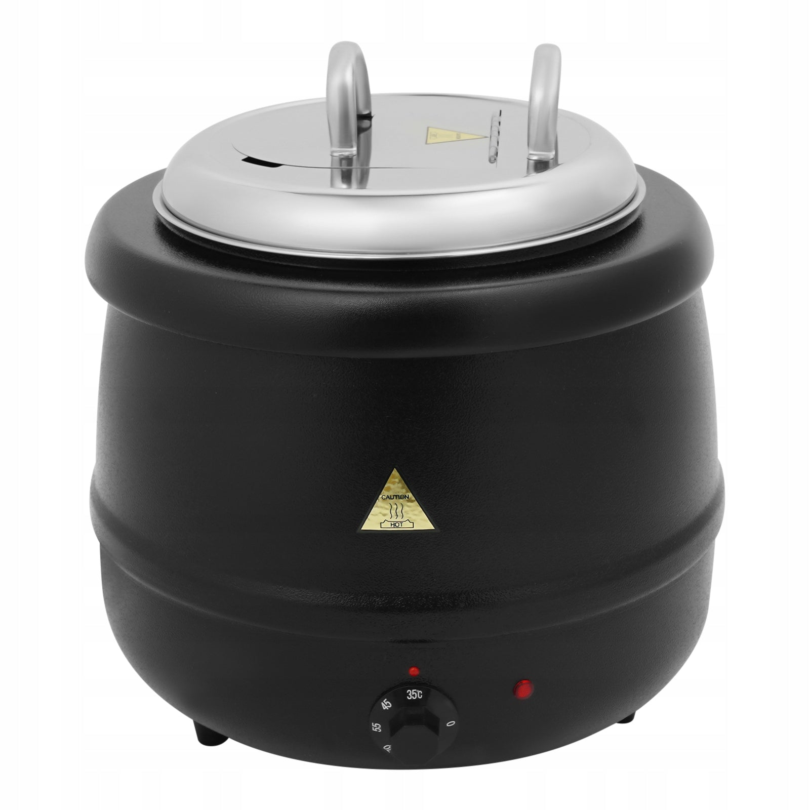 Electric Soup Warmer, Soup Station Soup Kettle with Hinged Lid 13L Manufacturer code DSF-47T90RUFD