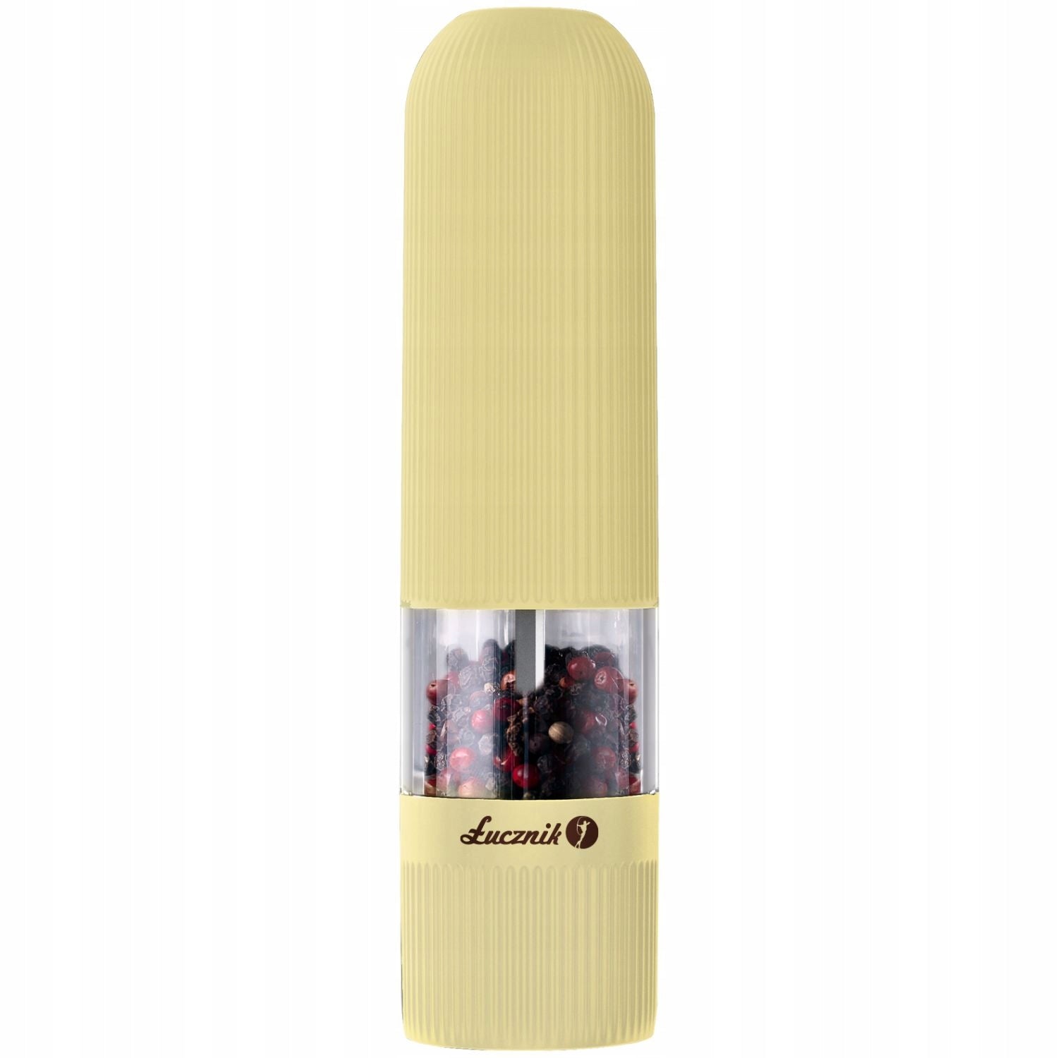 Electric Spice Pepper Salt Grinder Ceramic Adjustment LED Vanilla EAN (GTIN) 5902022185237