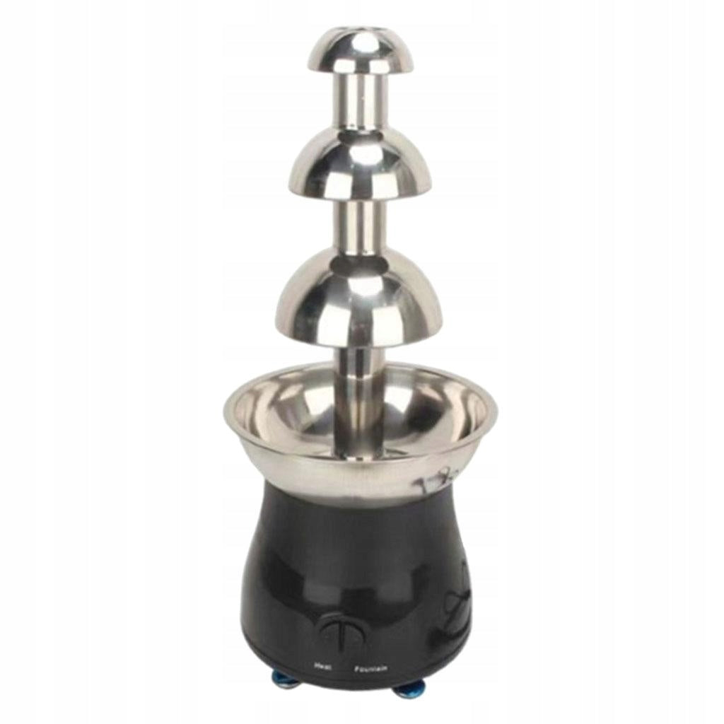 Electric Stainless Steel tier Chocolate Fondue Fountain Machine, Small