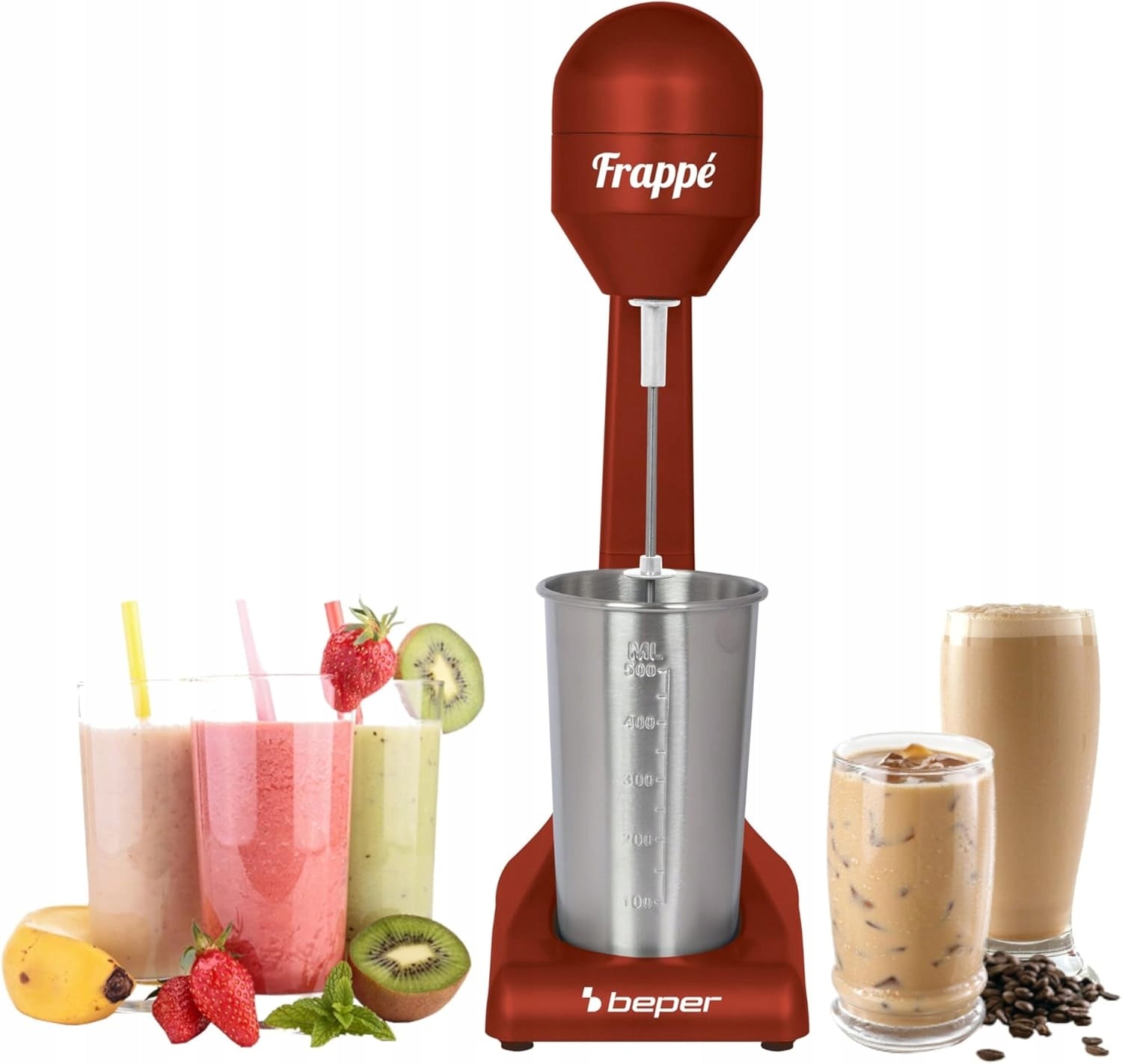 Electric Stand Mixer for Cocktails Beper BP.690 100W 0,5l