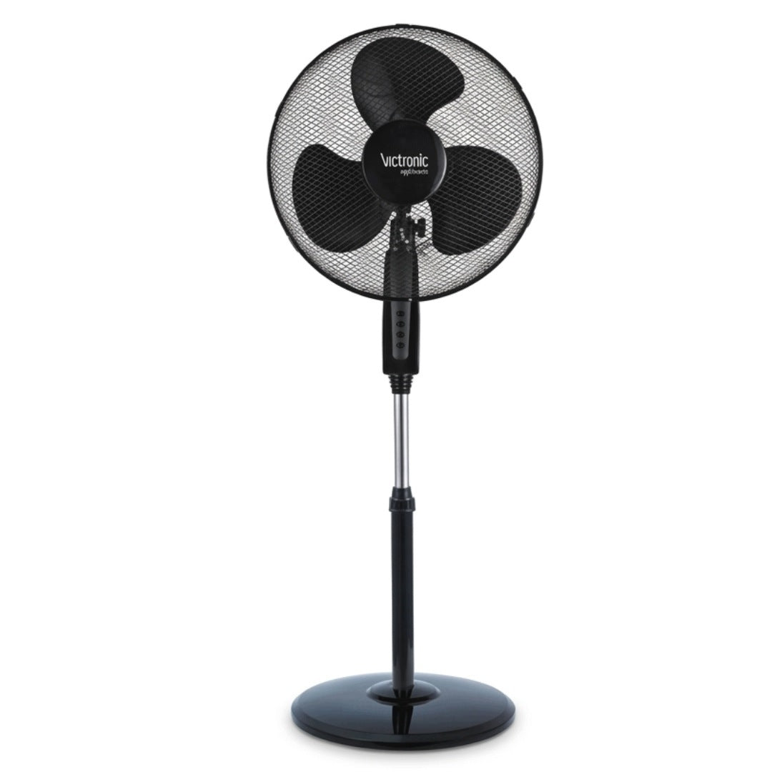 Electric Standing Fan 40 cm 90° Oscillation Adjustable Height BLACK Manufacturer code SF1628B