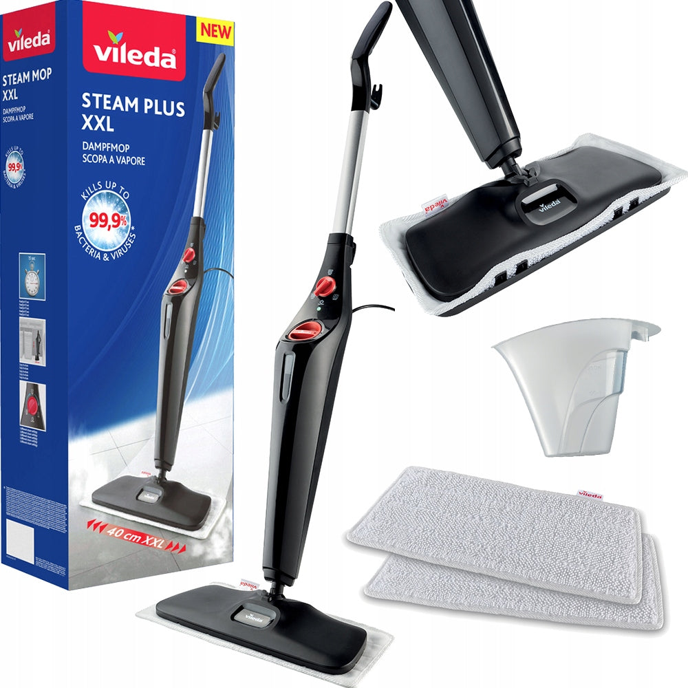 Electric Steam MOP Vileda Steam Plus XXL 99% BACTERIA