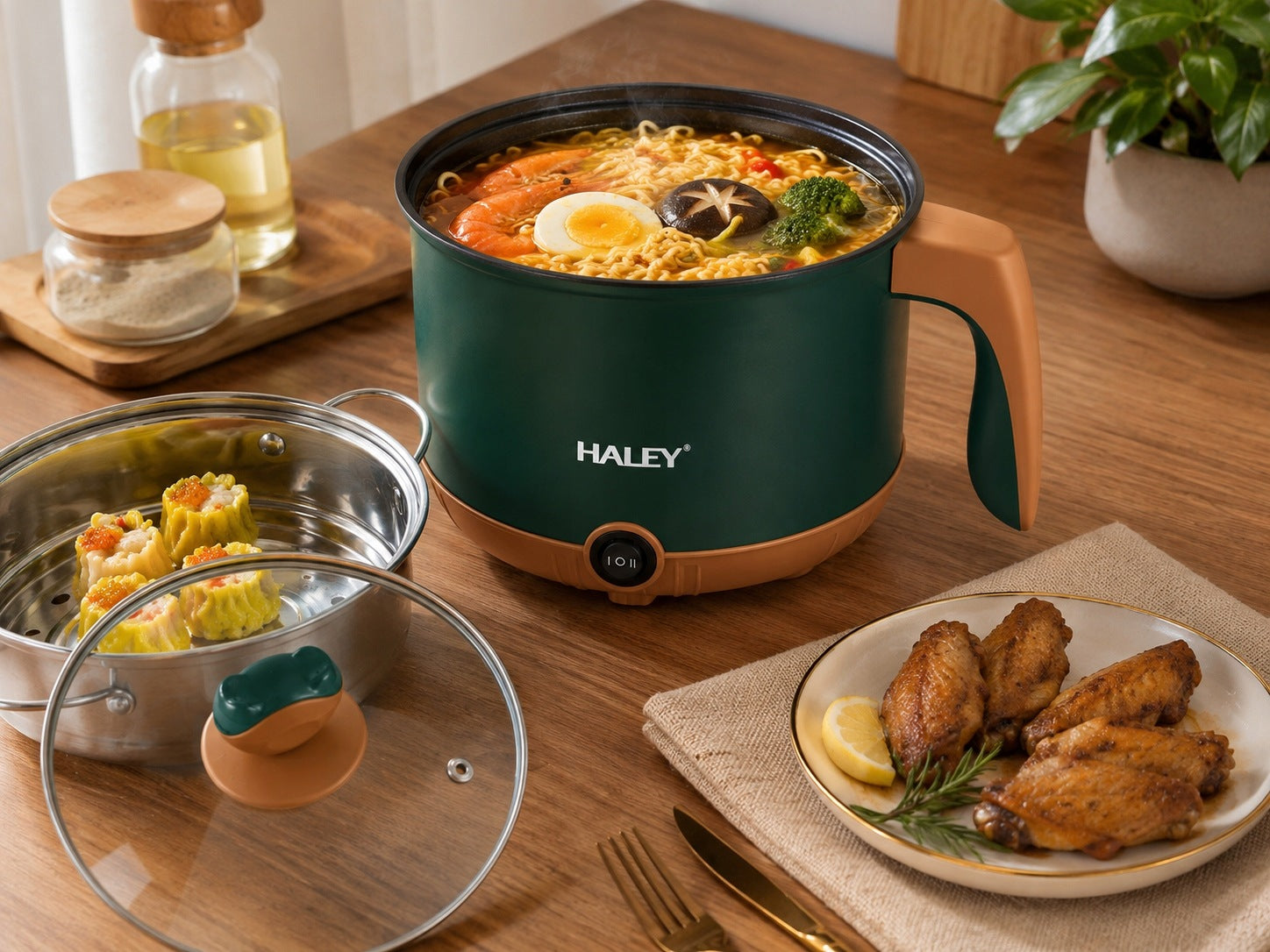 Electric Steamer Pot Multifunctional Electric Mini Hot Pot Manufacturer code 03070093294